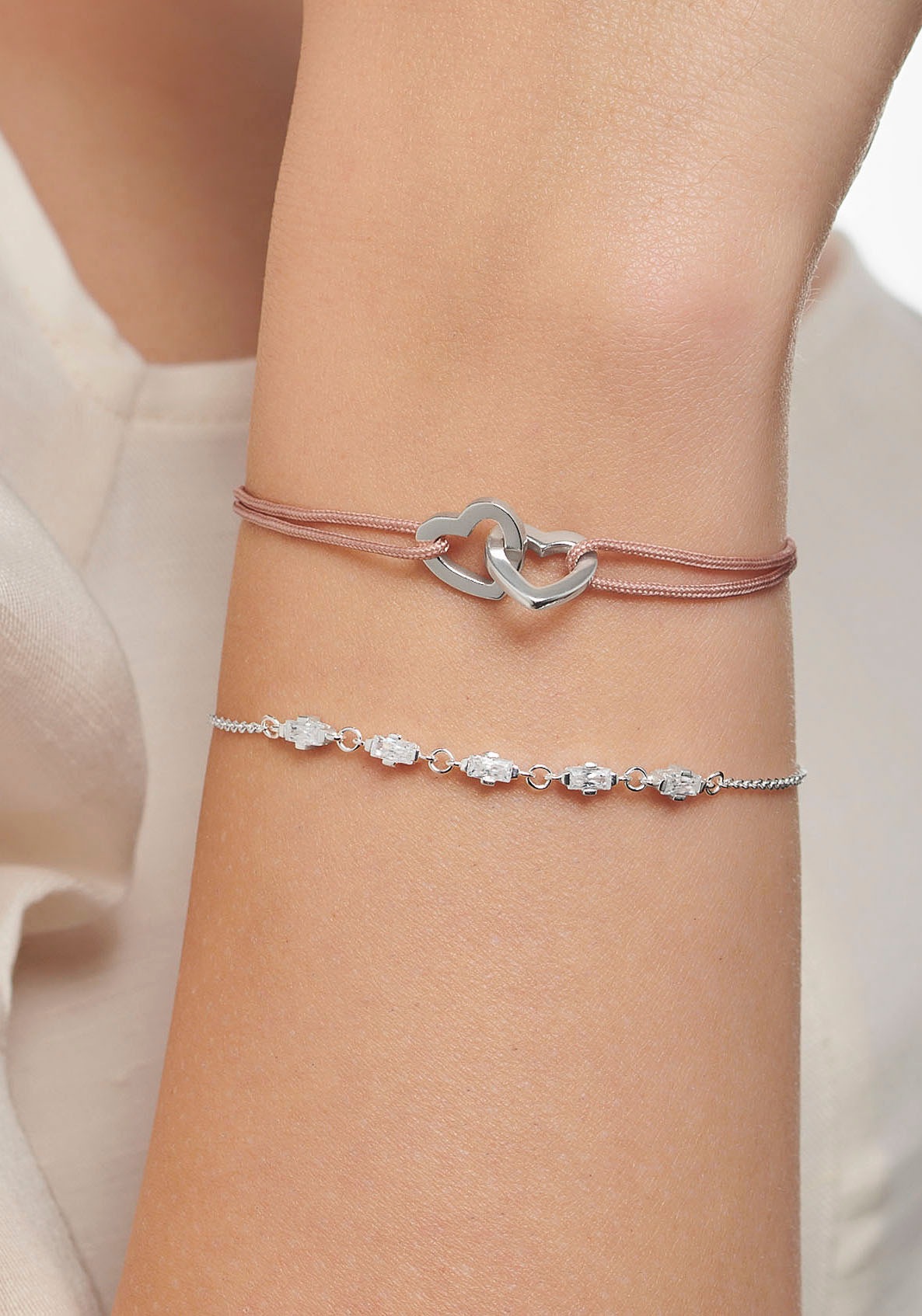 THOMAS SABO Armband »Herzen, LS121-173-19-L20V«