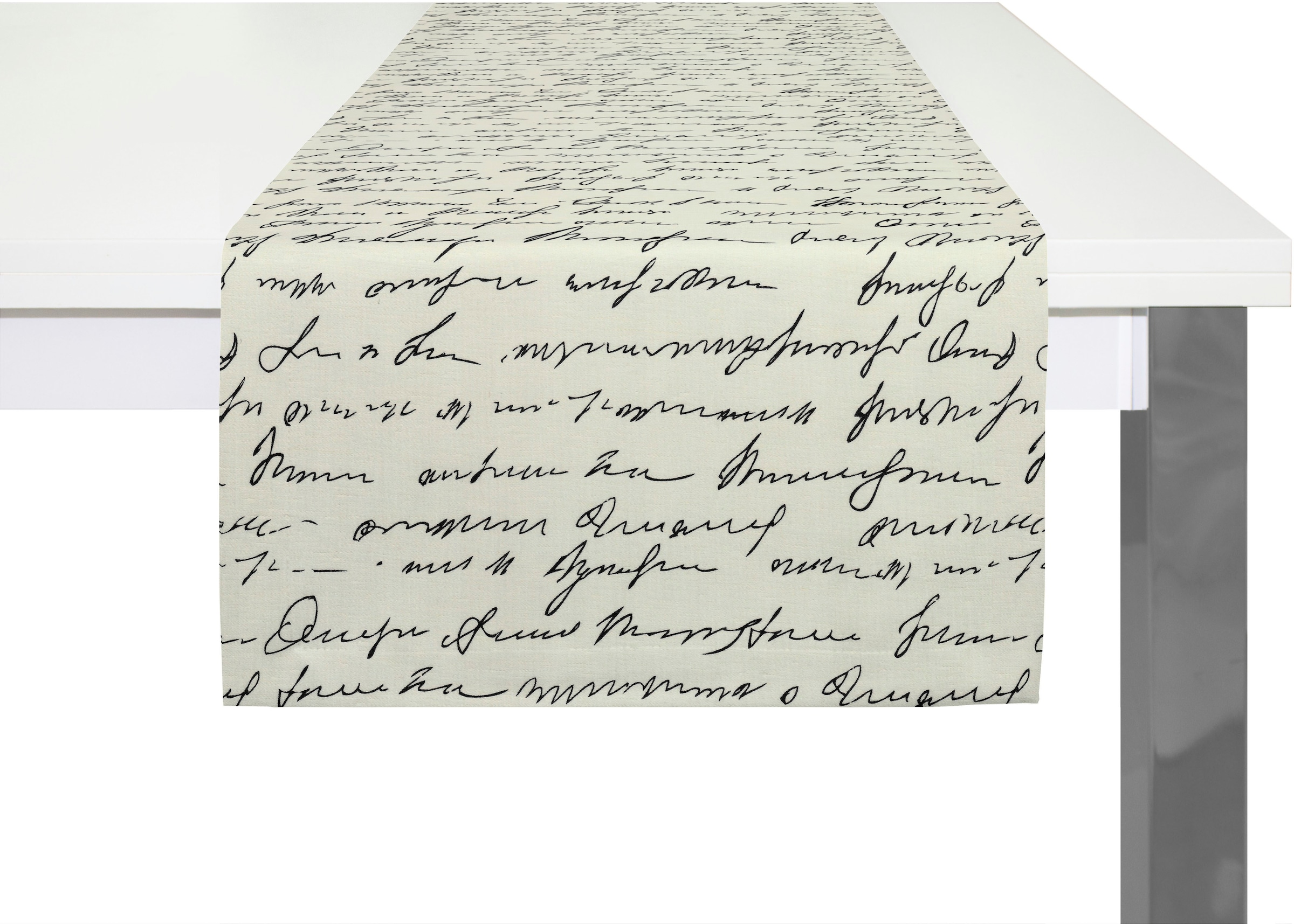 Adam Tischläufer "Scribble" aus Bio-Baumwolle,Made in Germany günstig online kaufen