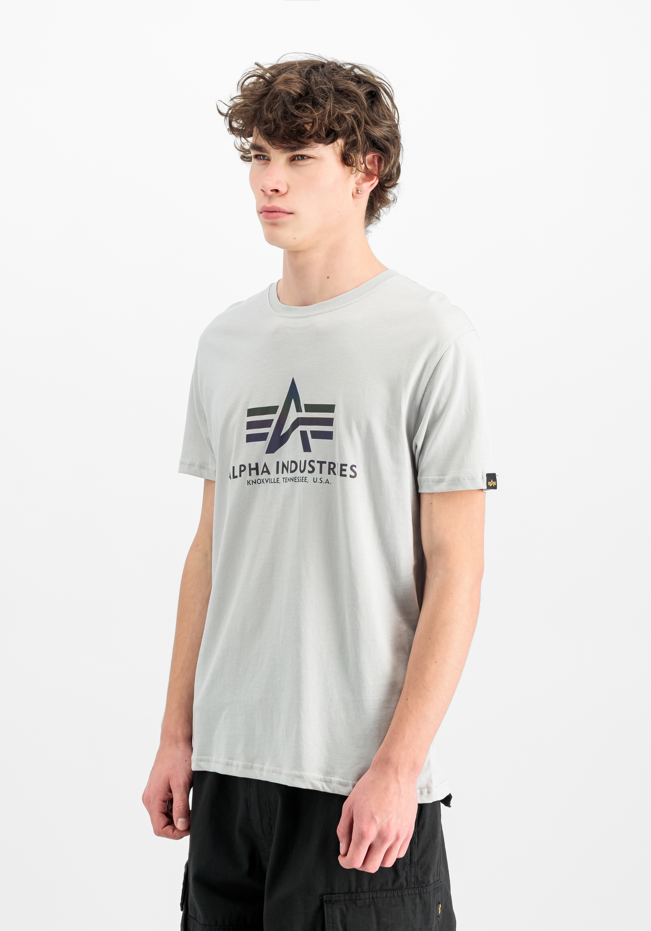 Alpha Industries "Basic T-Shirt BL Rainbow Ref."
