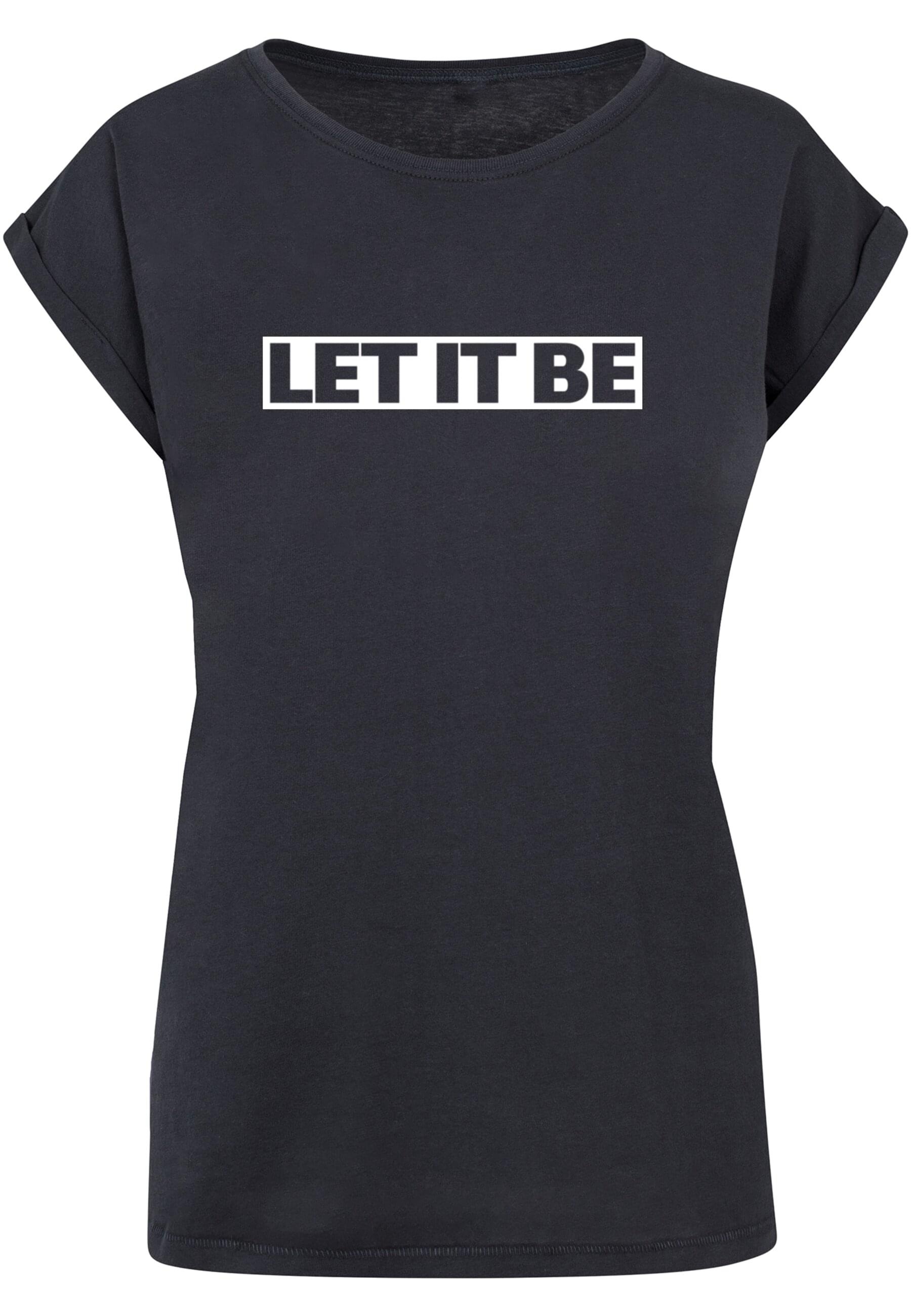 Merchcode T-Shirt »Merchcode Damen Ladies Beatles - Let it be T-Shirt«, (1 tlg.)