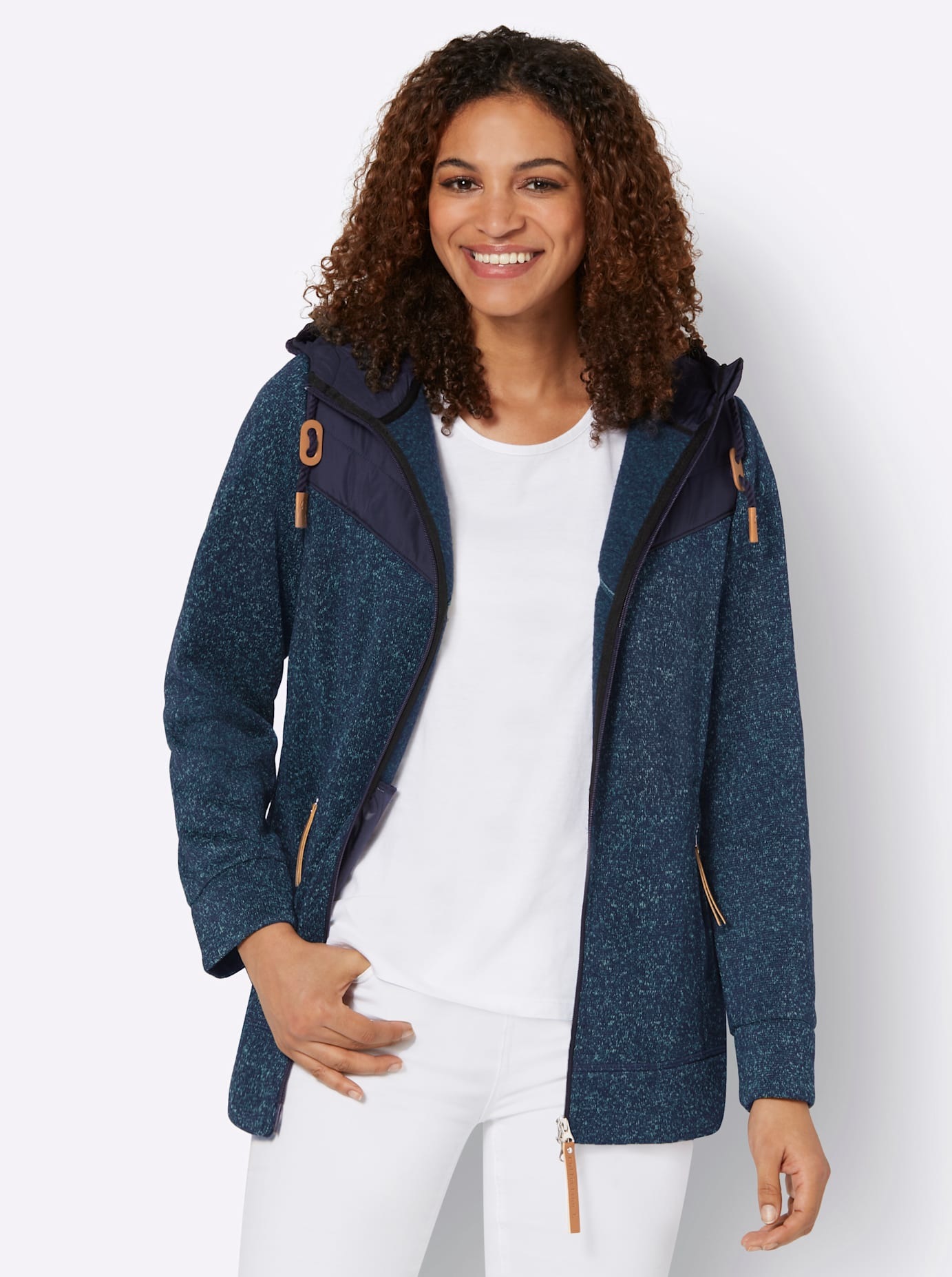 Casual Looks Fleecejacke günstig online kaufen