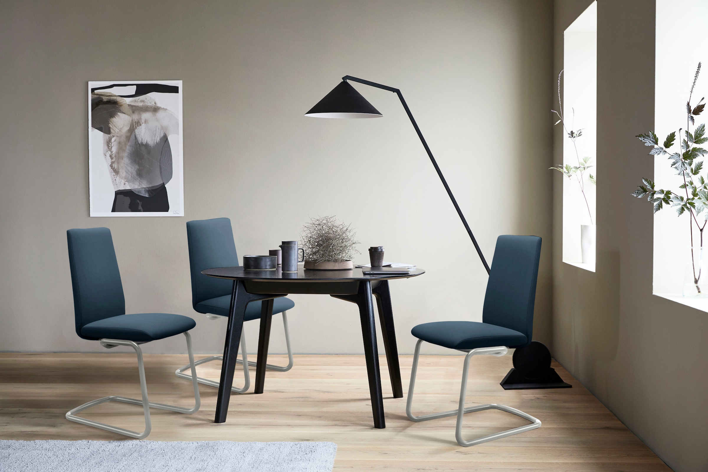 Stressless Polsterstuhl "Laurel" () Low Back, Größe L, mit Beinen aus Stahl günstig online kaufen