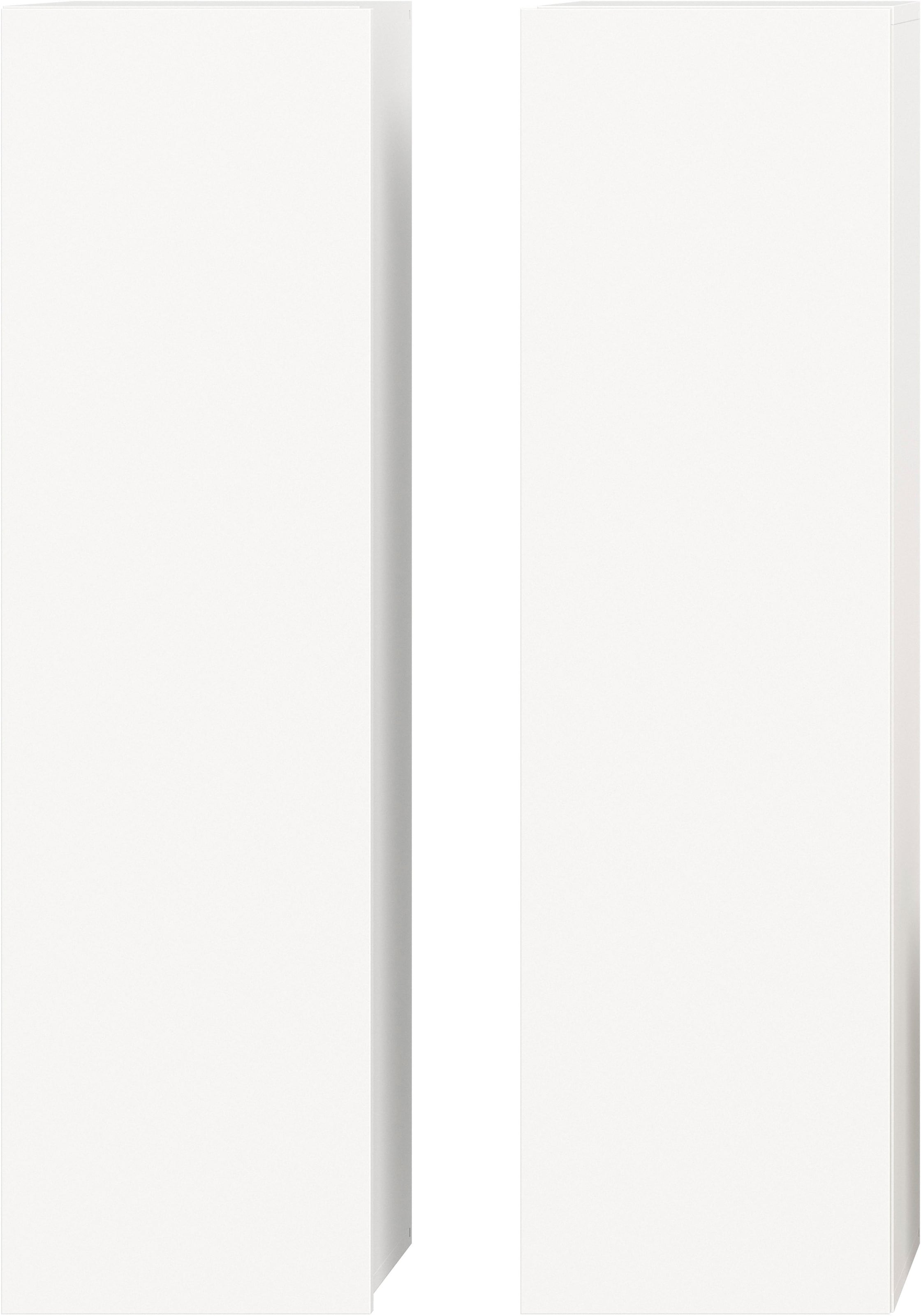 INOSIGN Mehrzweckschrank »Trinity, 2er Set, Höhe 110cm, hängend, grifflos/Frontüberstand«, (2 St.), Wandschrank, Stauraumschrank, Schrank Set