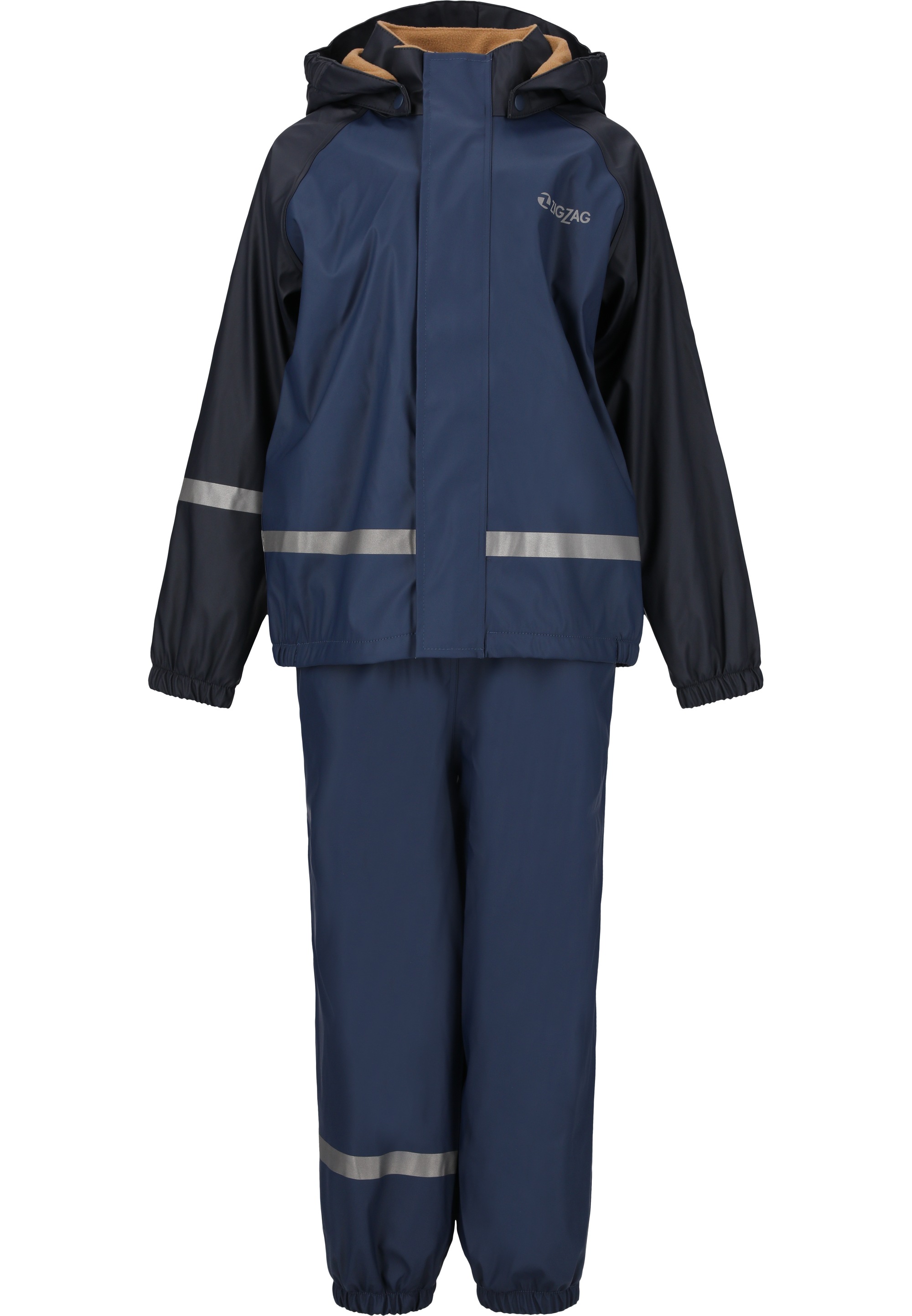 ZIGZAG Regenanzug "Augus" 2 Stk. mit wärmendem Fleece-Futter