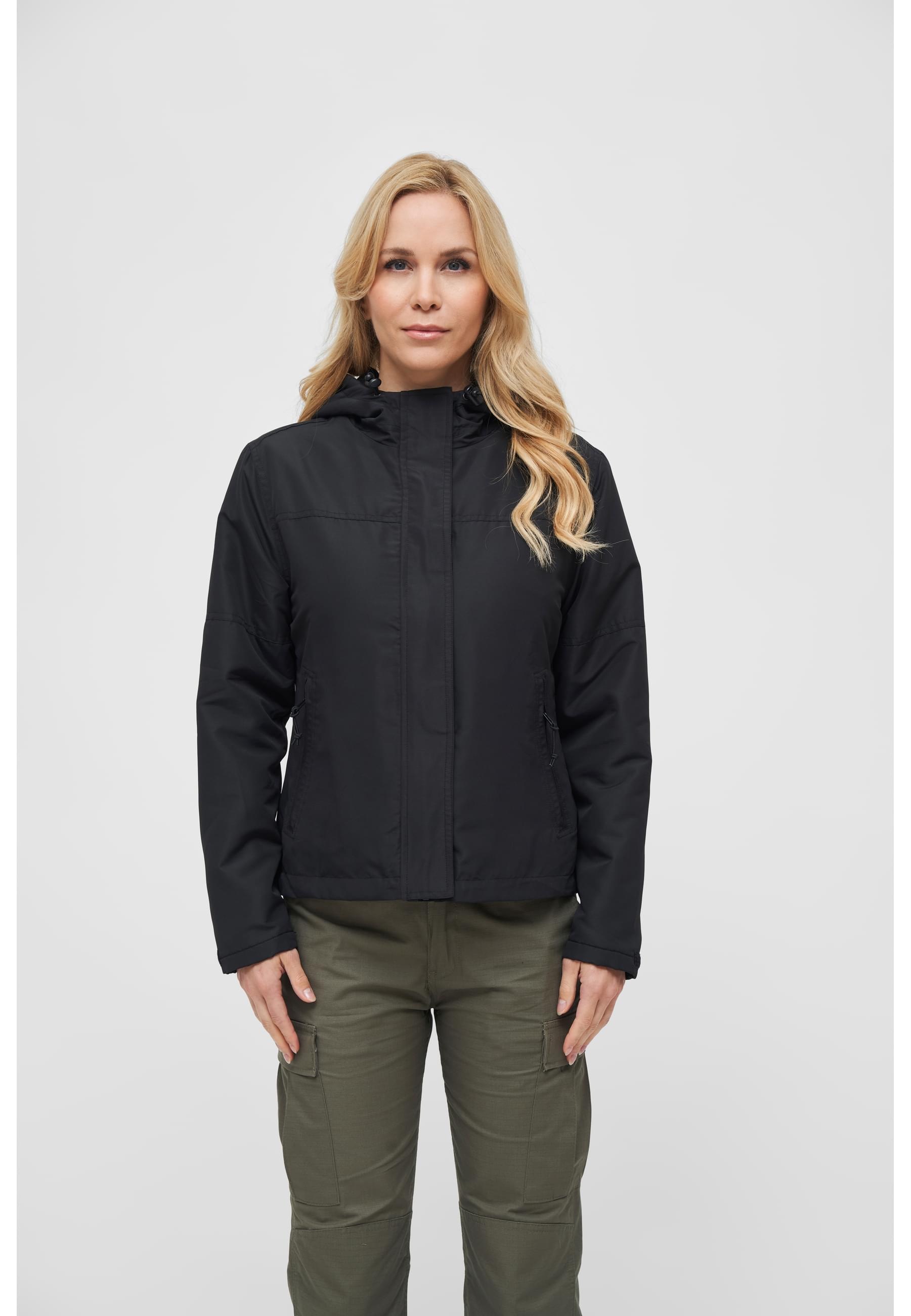 Brandit Allwetterjacke »Brandit Damen Ladies Windbreaker Frontzip«, (1 St.), mit Kapuze