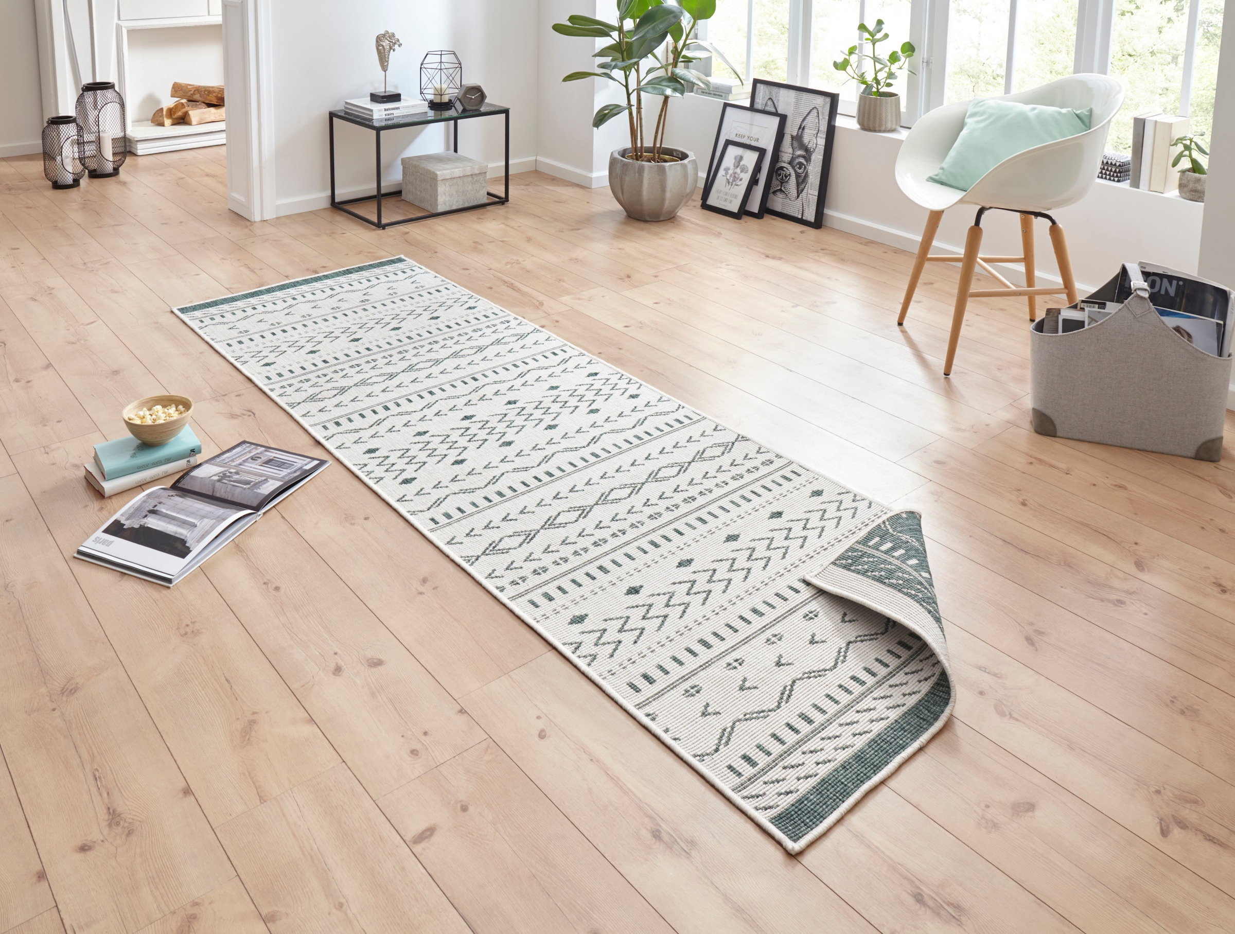 HANSE Home Teppich "Kuba Wendeteppich" rechteckig 5 mm Höhe In-& Outdoor, W günstig online kaufen
