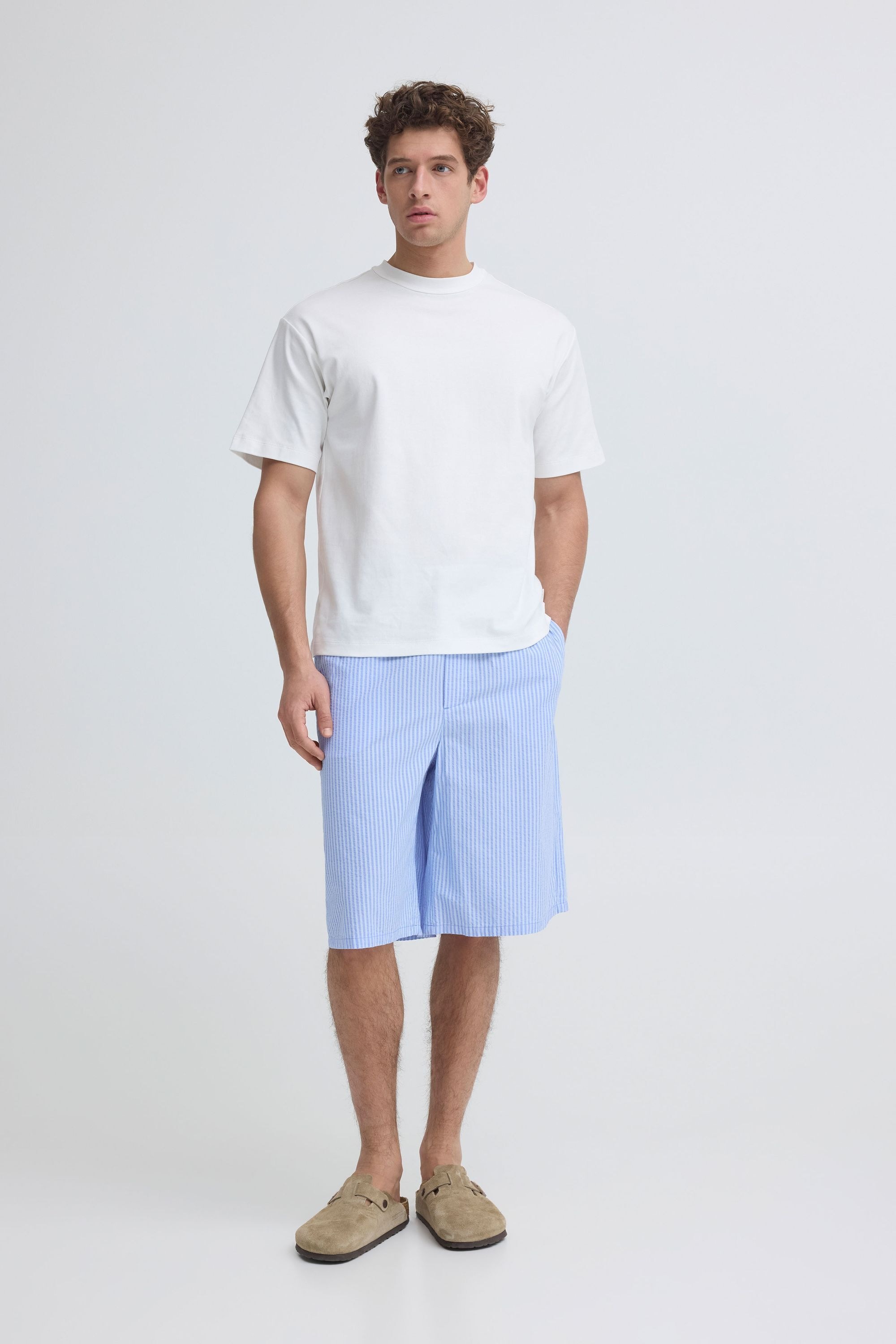 Casual Friday Chinoshorts "Chinoshorts CFJaevon Striped" günstig online kaufen