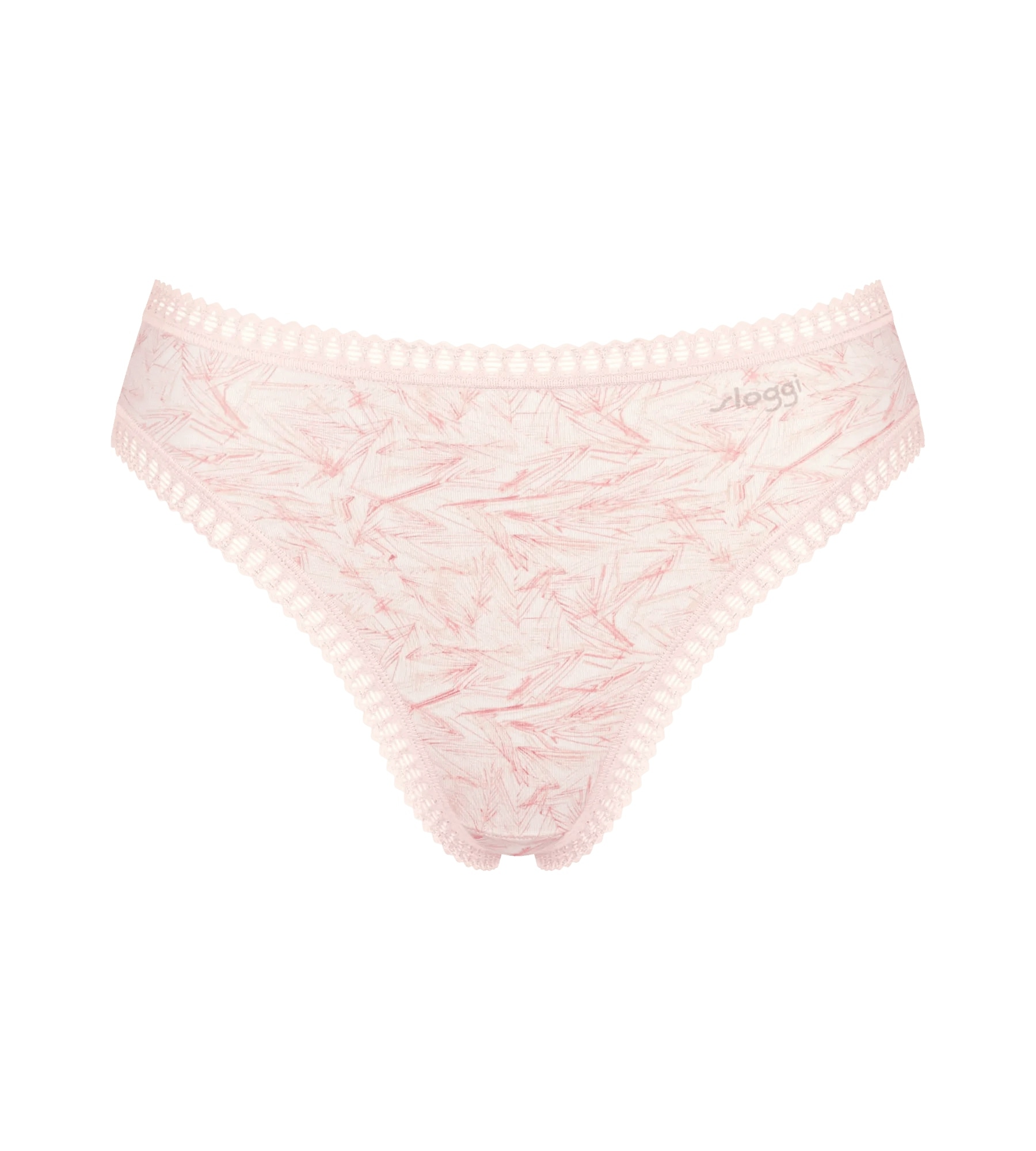 sloggi Slip »GO Crush« 3er Pack,  mit Spitzendetails, Multipack, hoher Beinausschnitt