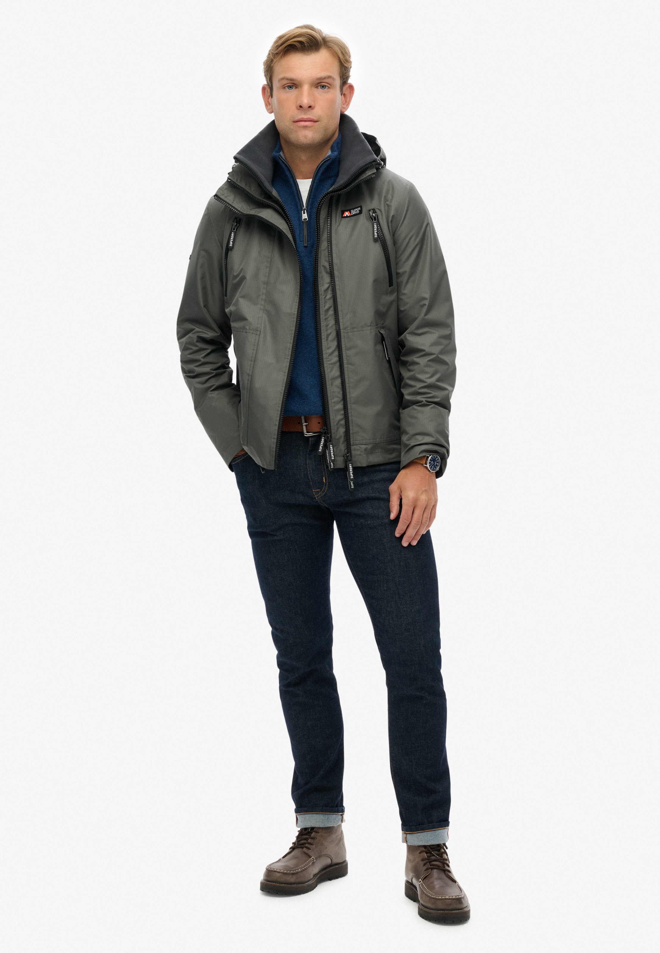 Superdry Outdoorjacke »HOODED MTN WINDBREAKER JACKET«, mit Kapuze