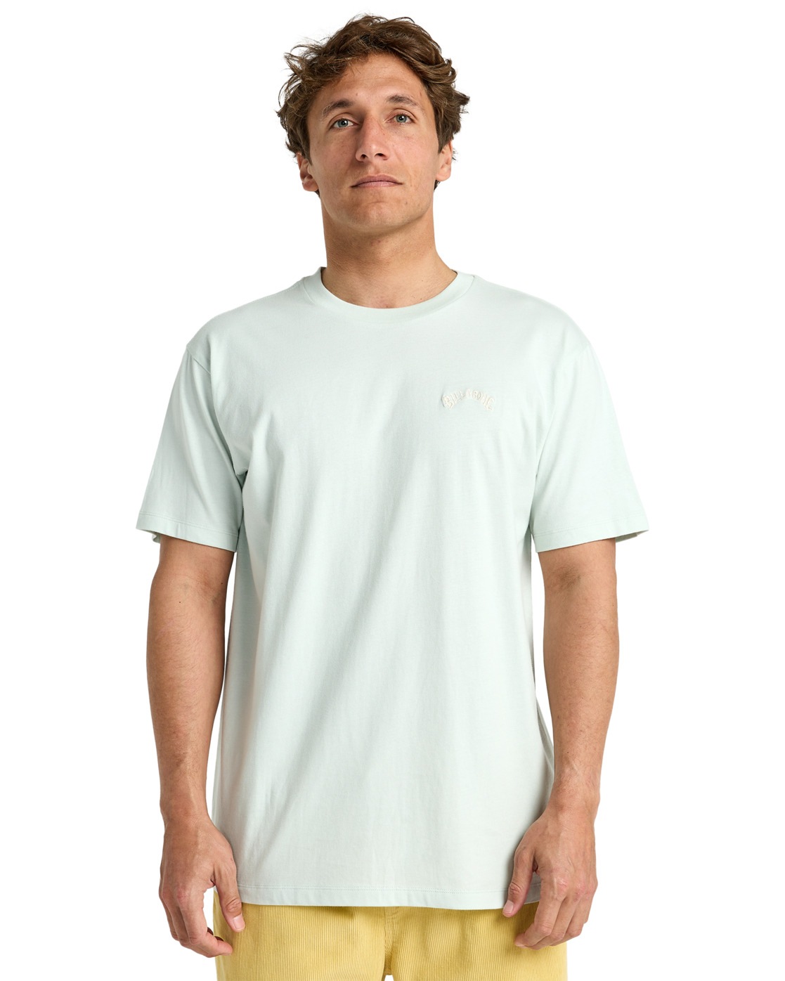 Sporttop BILLABONG "Arch Crew", Herren, Gr. M, blau (ash blau), 100% Baumwolle, Tops Sporttop
