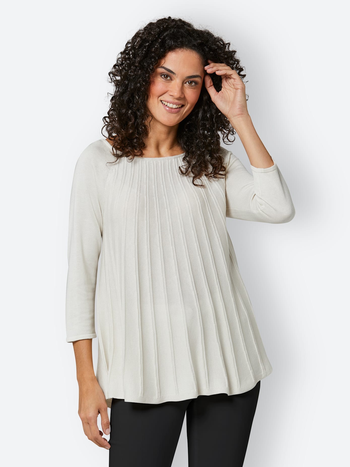 CREATION L PREMIUM Strickpullover »Seiden-Kaschmir-Pullover«