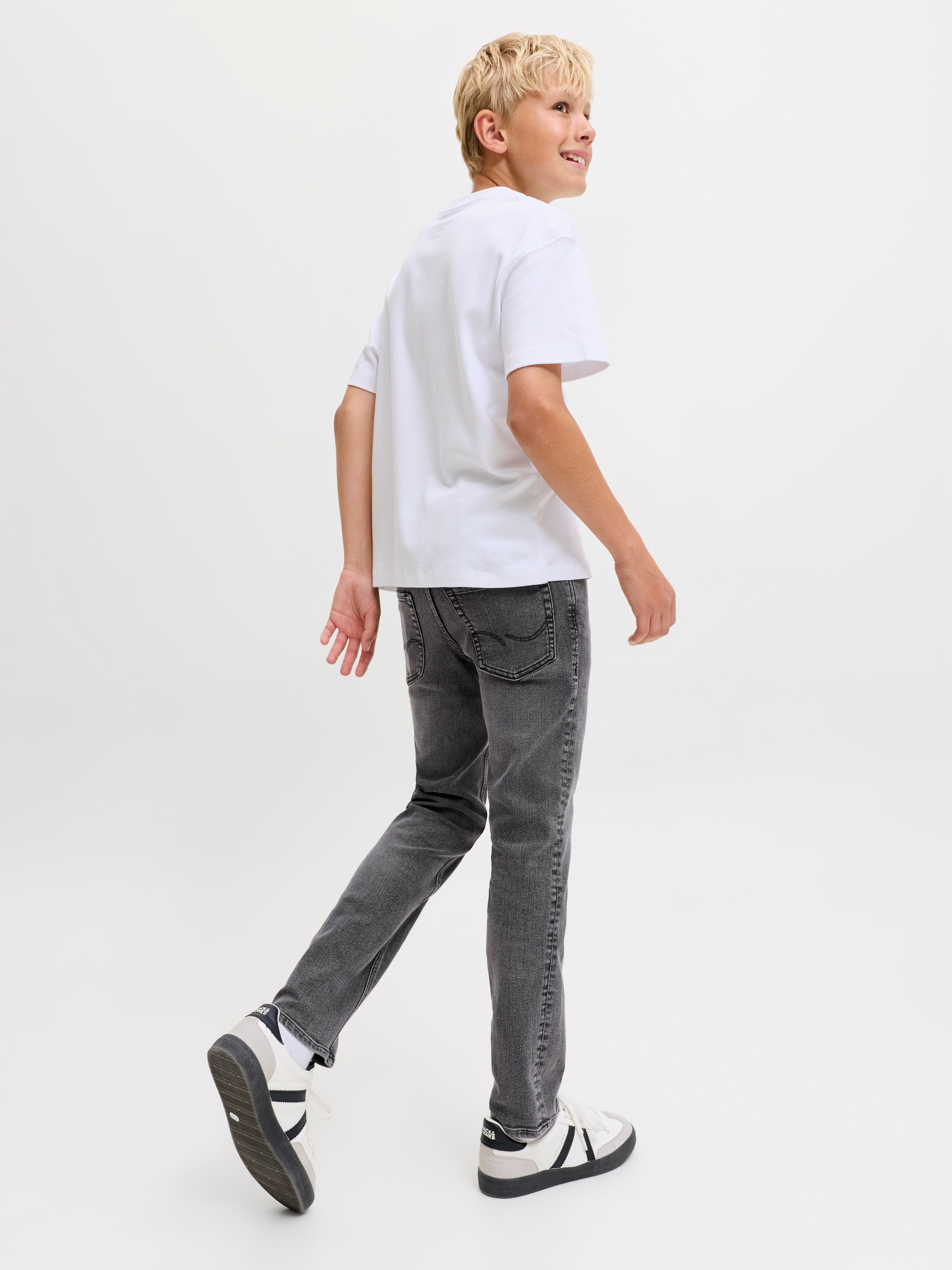 Jack & Jones Junior Regular-fit-Jeans »JJICLARK JJORIGINAL HA 224 JNR« Baumwollmischung, regular fit