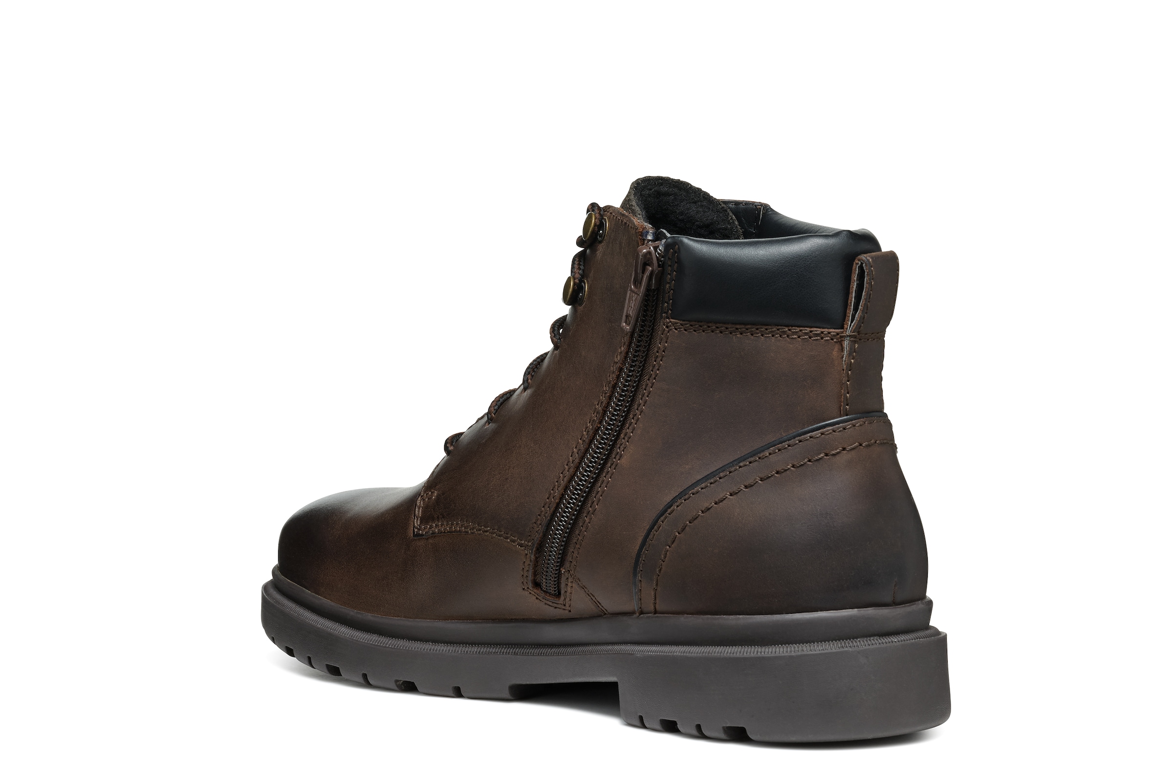 Geox Schnürboots »U ANDALO«  Herbst-Boots, Schnürstiefelette mit softem Schaftabschluss