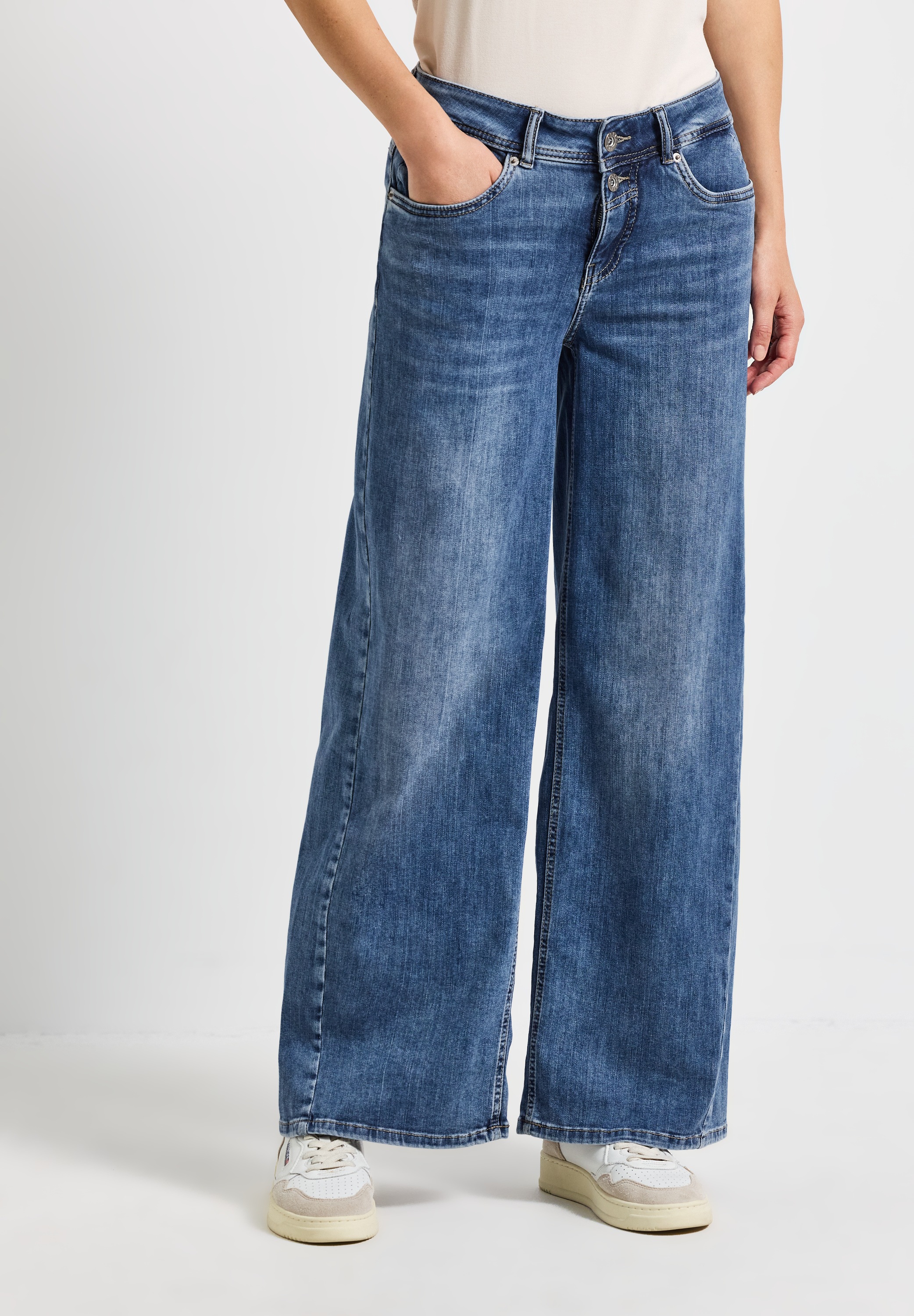 STREET ONE Gerade Jeans, im Loose Fit günstig online kaufen