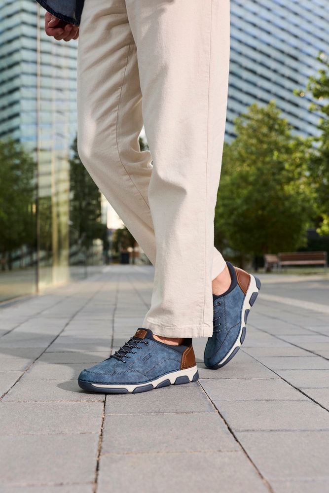 Thumbnail - Rieker Slip-On Sneaker Slipper, Schlupfschuh, Halbschuh, Freizeitsneaker mit Gummizug