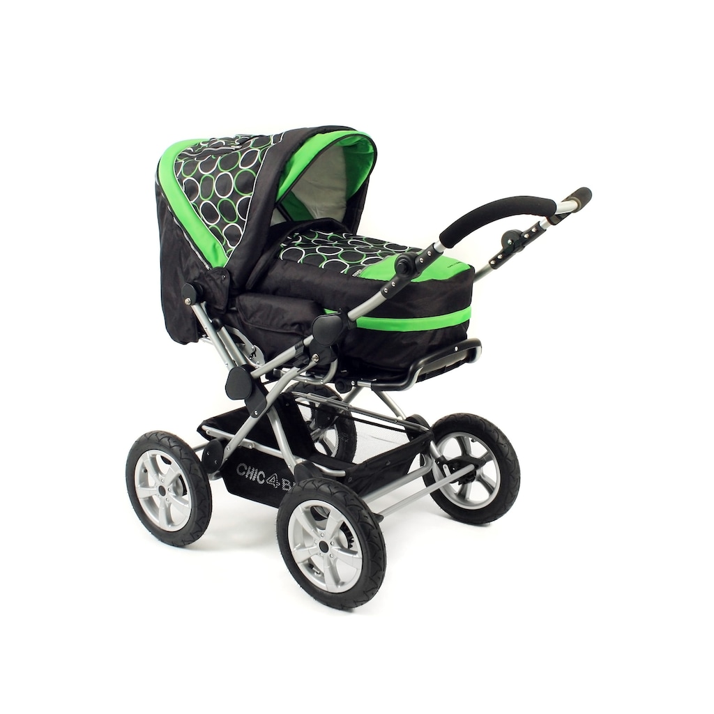 CHIC4BABY Kombi-Kinderwagen »Viva, Orbit green«, mit Lufträdern; Kinderwagen