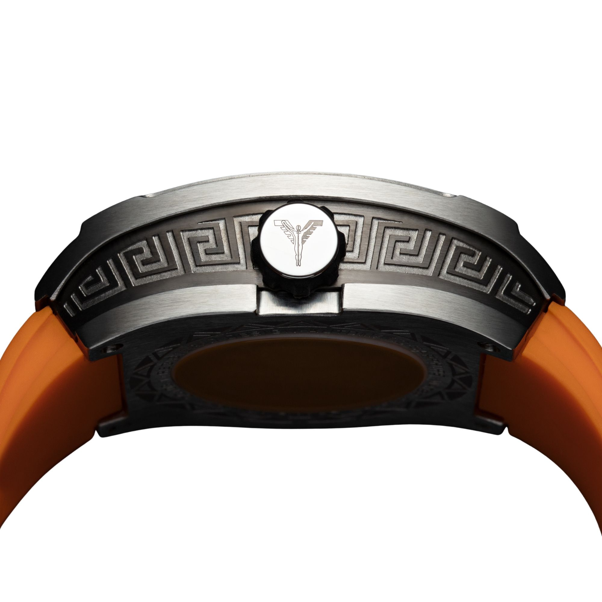 CARLO COLUCCI Automatikuhr Armbanduhr, Herrenuhr, Mechanische Uhr, Silikonarmband, analog