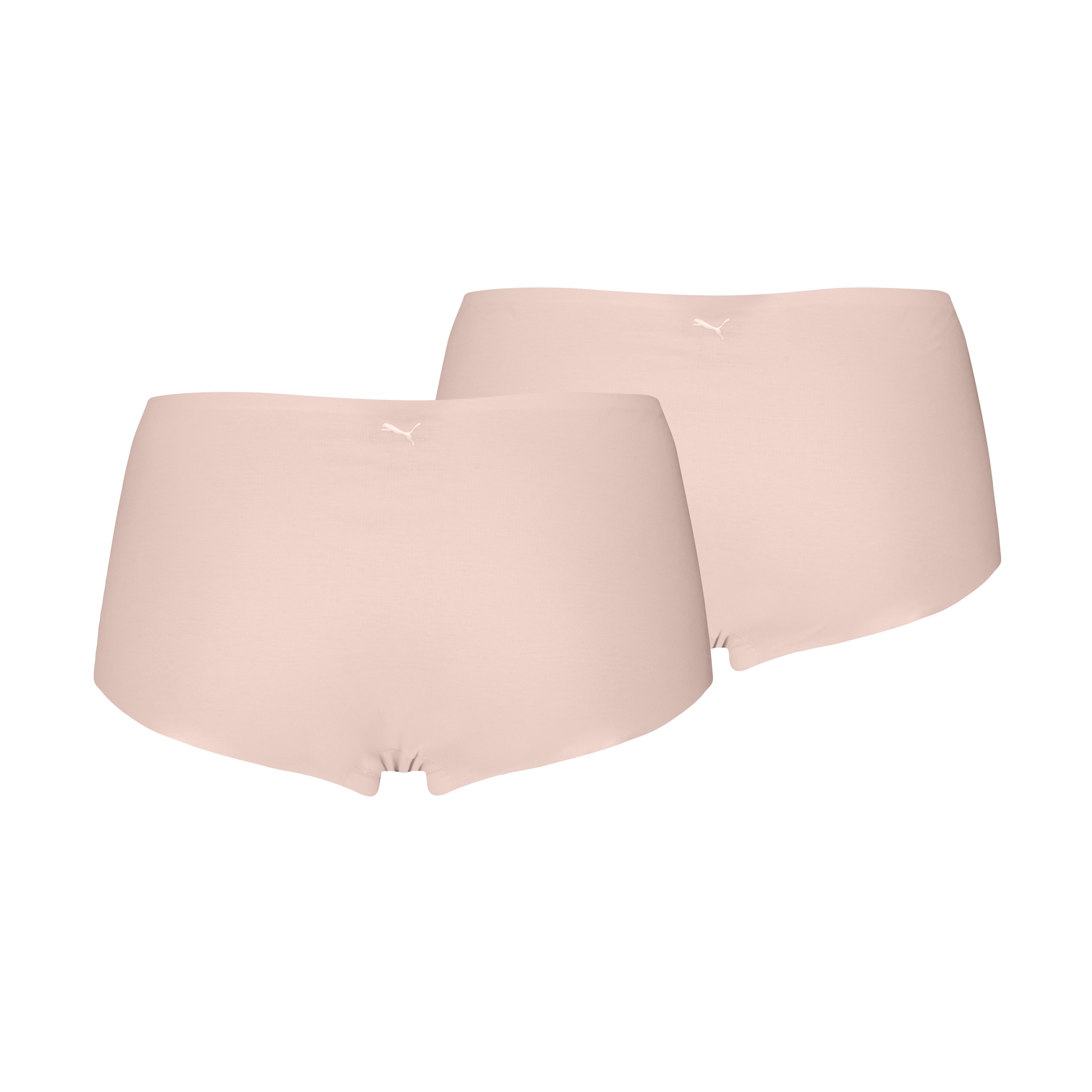 PUMA Panty »PUMA WOMEN INVISIBLE COTTON MINI SHORTS« 2erPack,  nahtlose Ränder für eine unsichtbare Passform