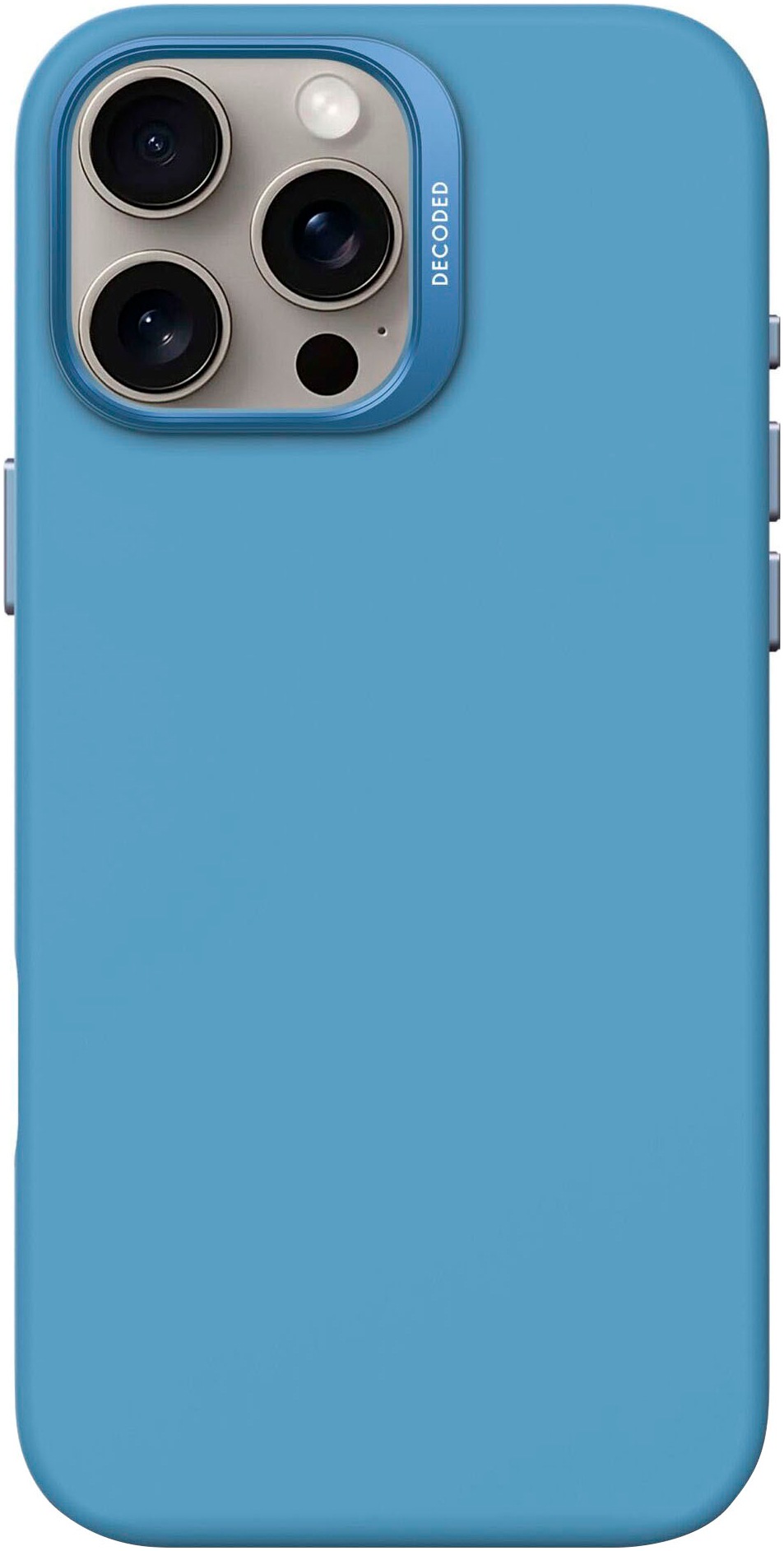 DECODED Smartphone-Hülle »AntiMicrobial Silicone Backc. iPhone 16 Pro Max«, Smartphones