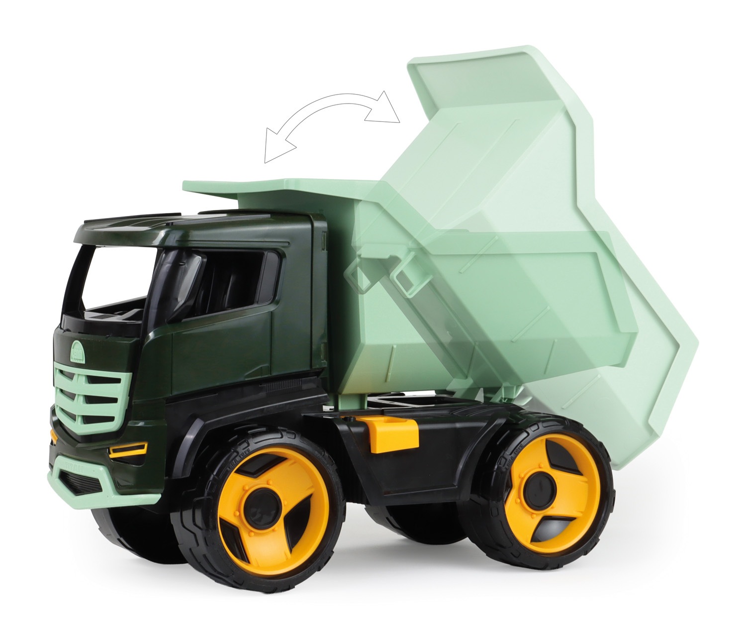 Lena® Spielzeug-Kipper »Giga Trucks Muldenkipper Titan Grün« Made in Europe