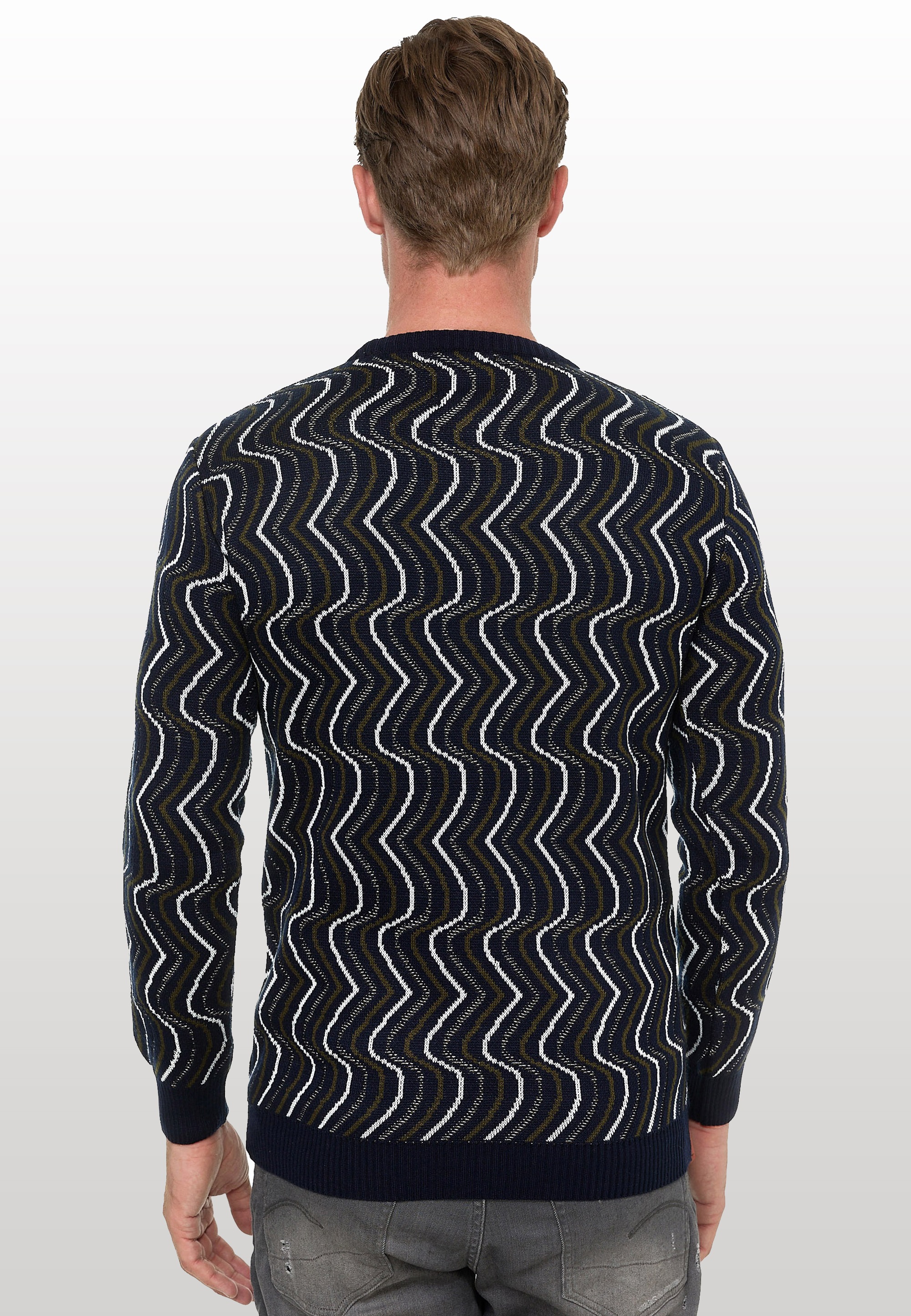 Rusty Neal Strickpullover, in tollem Design