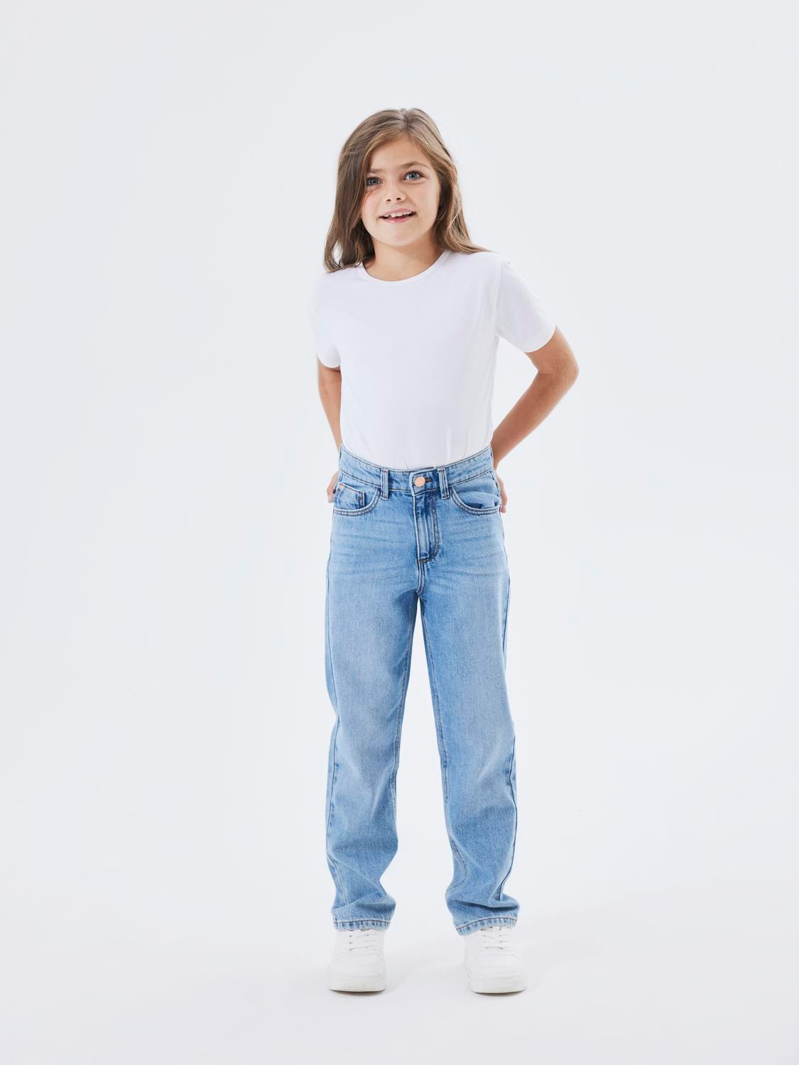 Name It Straight-Jeans »NKFROSE HW STRAIGHT JEANS 9222-BE NOOS«
