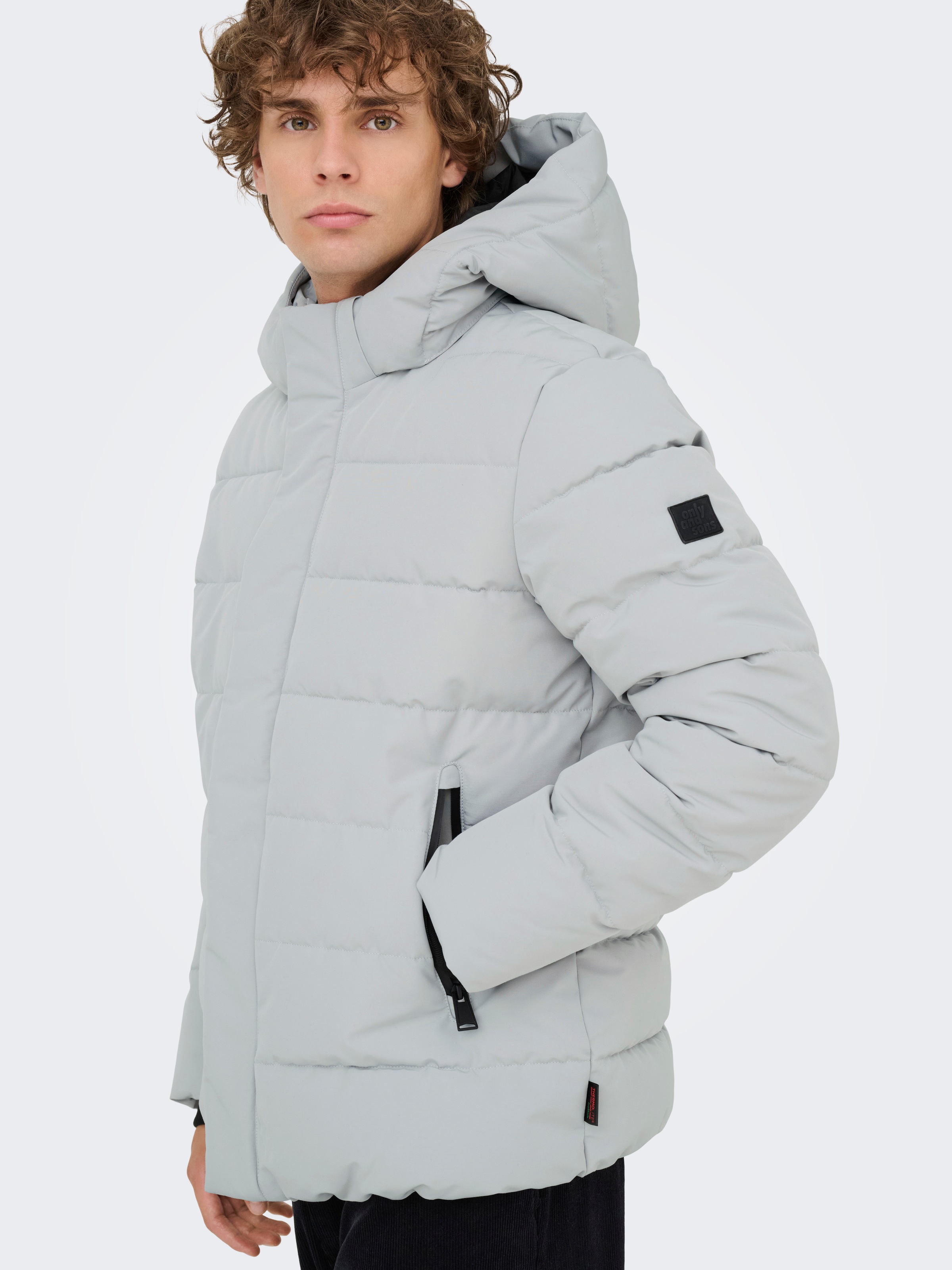 ONLY & SONS Steppjacke "ONSCAYSON PUFFA OTW NOOS" mit Kapuze günstig online kaufen