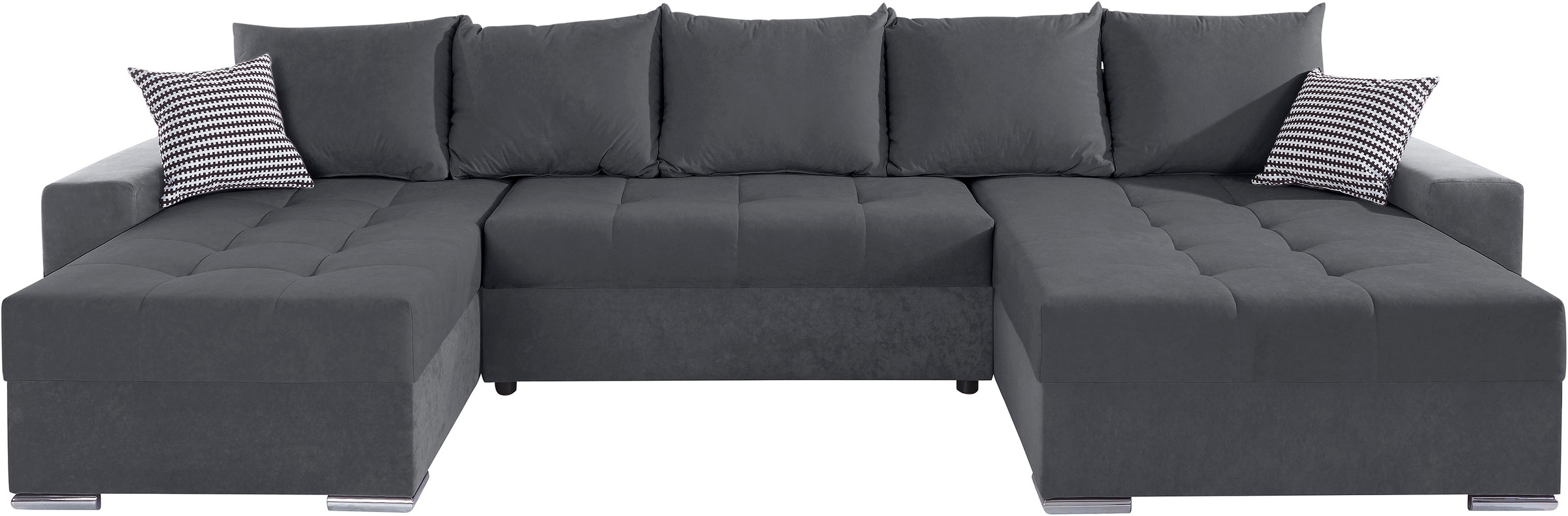 COLLECTION AB Wohnlandschaft "Josy XXL U-Form, B: 333 cm, mit 2 Recamieren günstig online kaufen