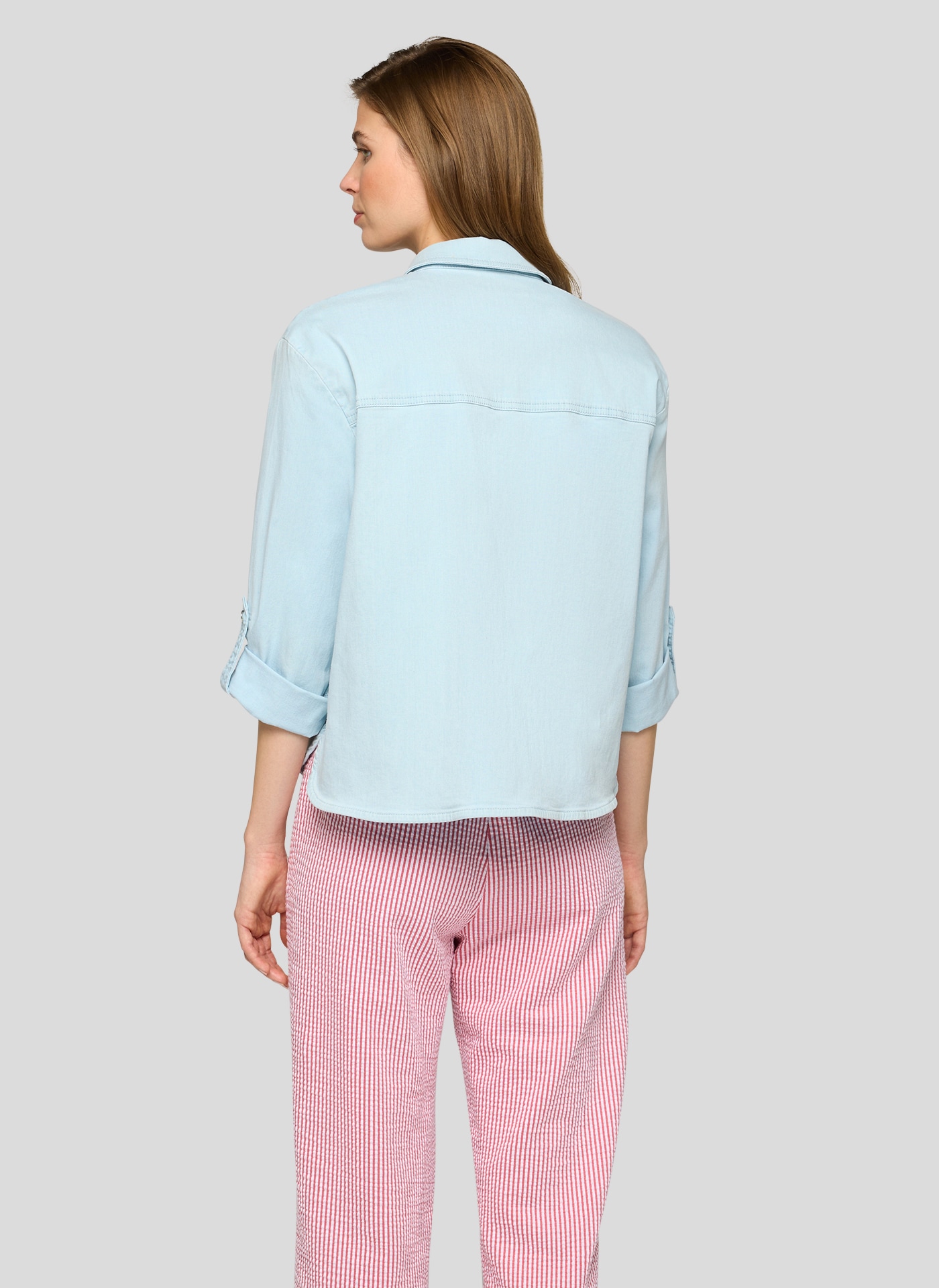 Rabe Hemdbluse mit Brust Taschen