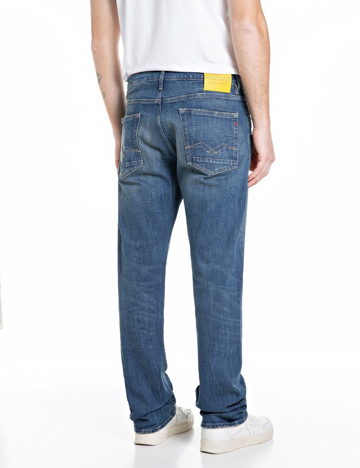 Replay Straight-Jeans "Aideen" im 5-Pocket-Stil günstig online kaufen