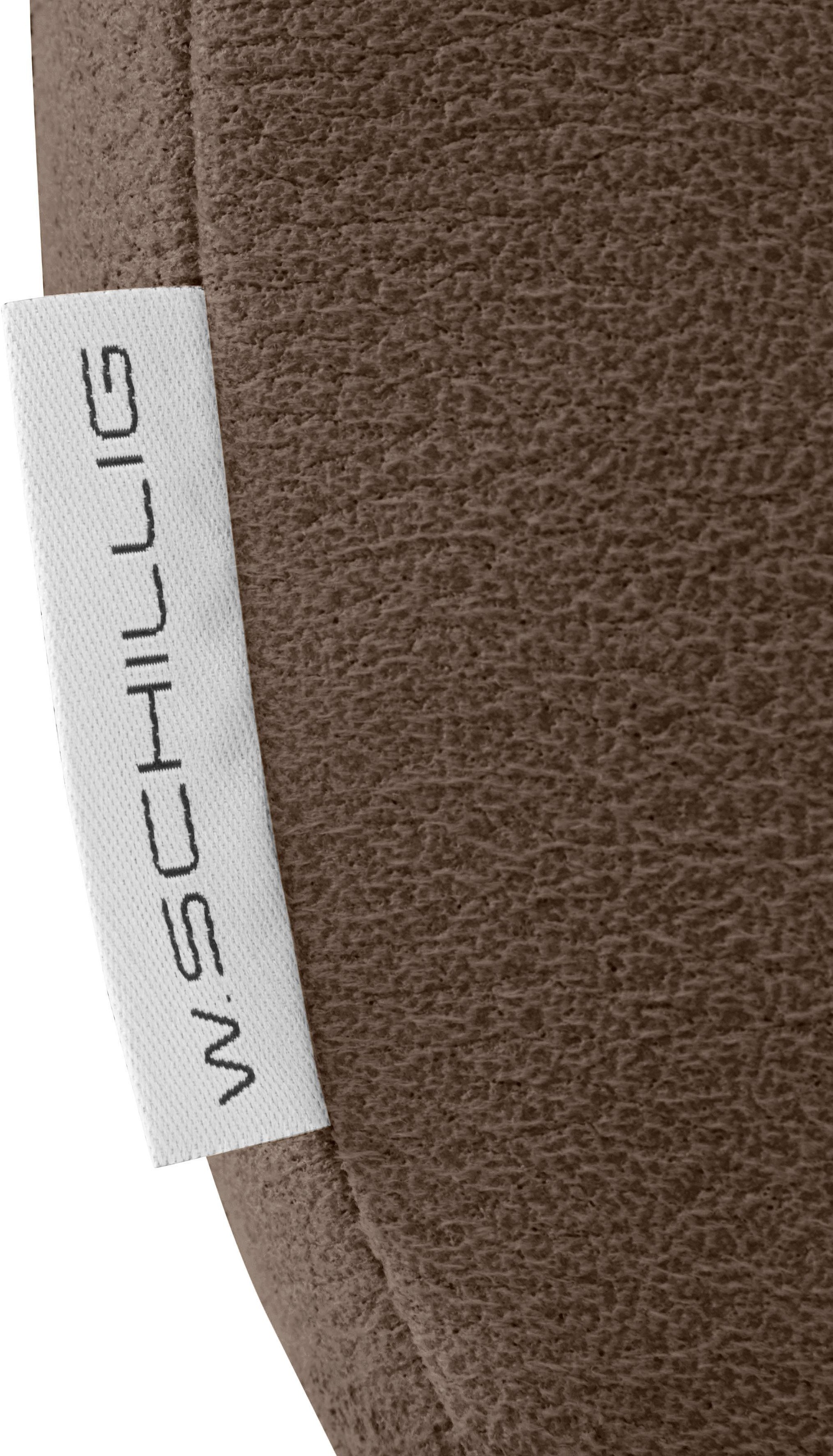 W.SCHILLIG 2,5-Sitzer »enjoy&MORE«, Sitztiefenverstellung, Füße schwarz pulverbeschichtet, Breite 232 cm