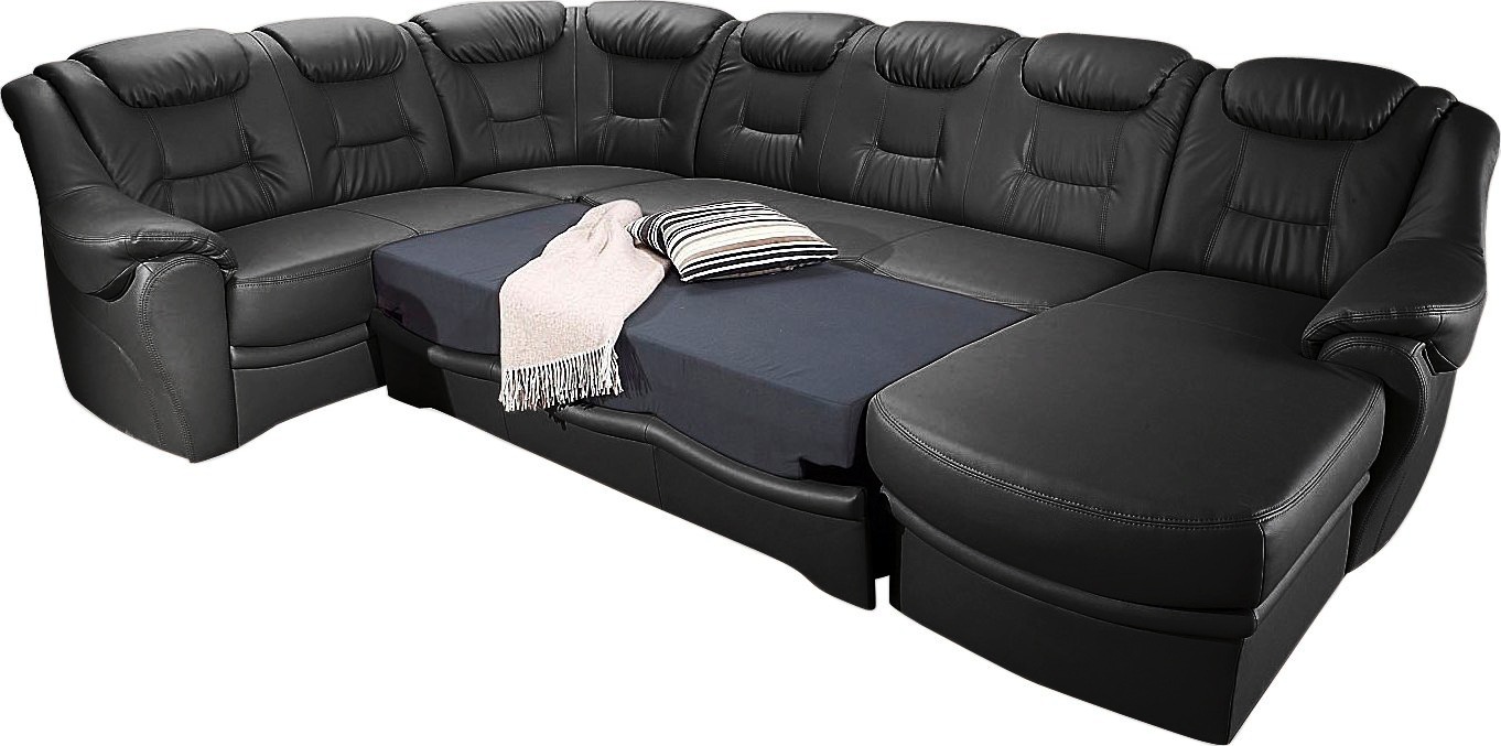 sit&more Wohnlandschaft "Bellevue U-Form", wahlweise mit Bettfunktion günstig online kaufen