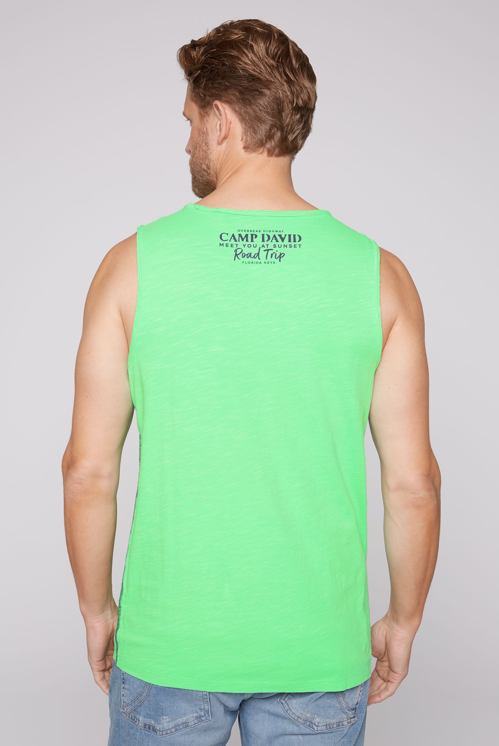 CAMP DAVID Tanktop, aus Baumwolle