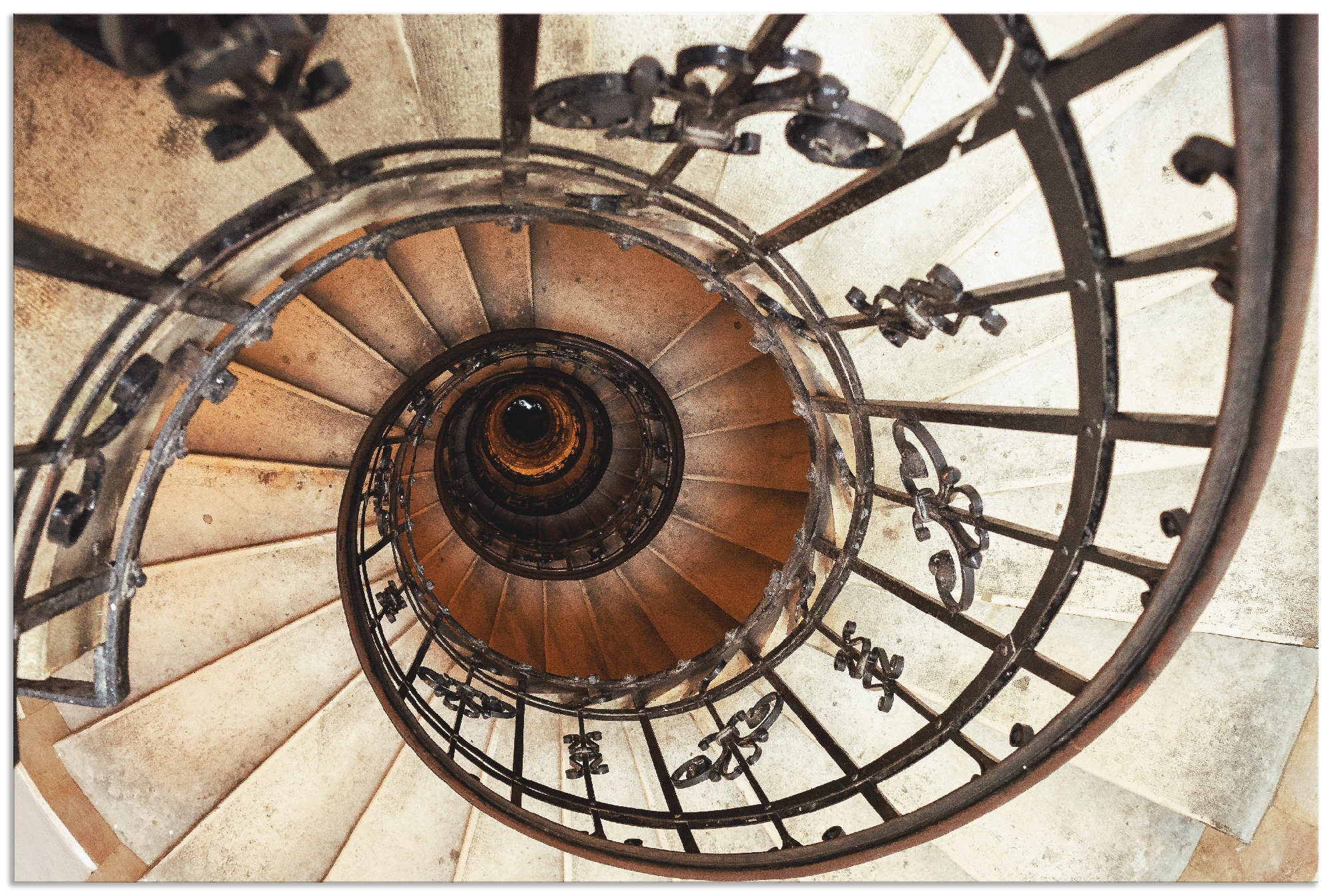Artland Wandbild »Treppe«, Architektonische Elemente, (1 St.), als Alubild, Outdoorbild, Leinwandbild, Poster, Wandaufkleber
