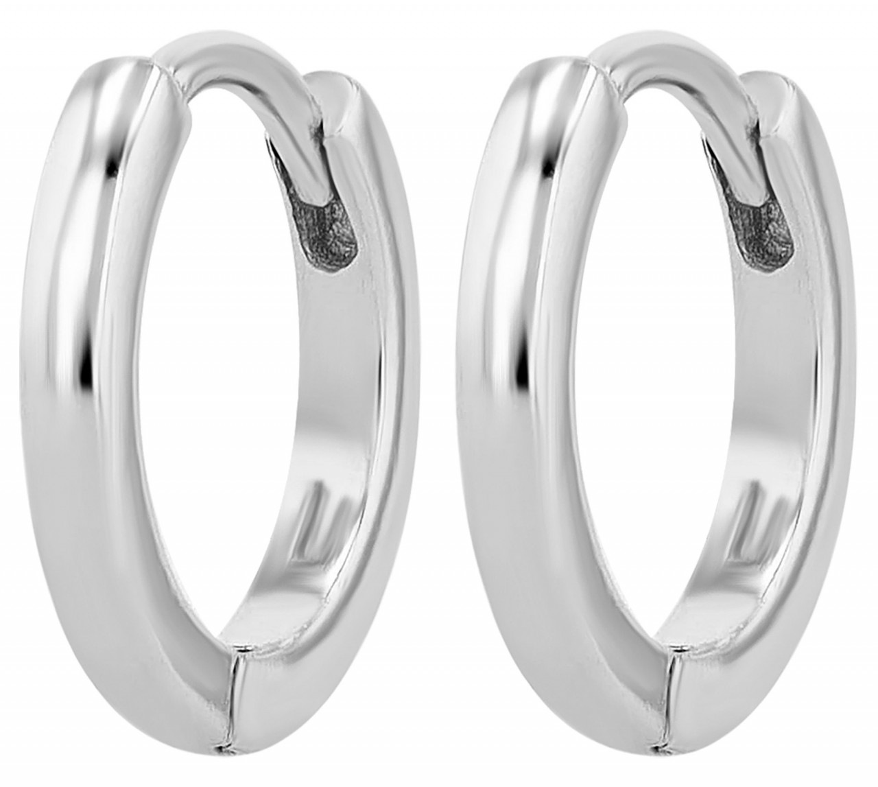 Paar Creolen ADELIA´S "Damen Creolen aus 925 Sterling Silber Ø 10 mm", silber, Ohrringe, Damen, Damen, Silber 925 (Sterlingsilber) 2