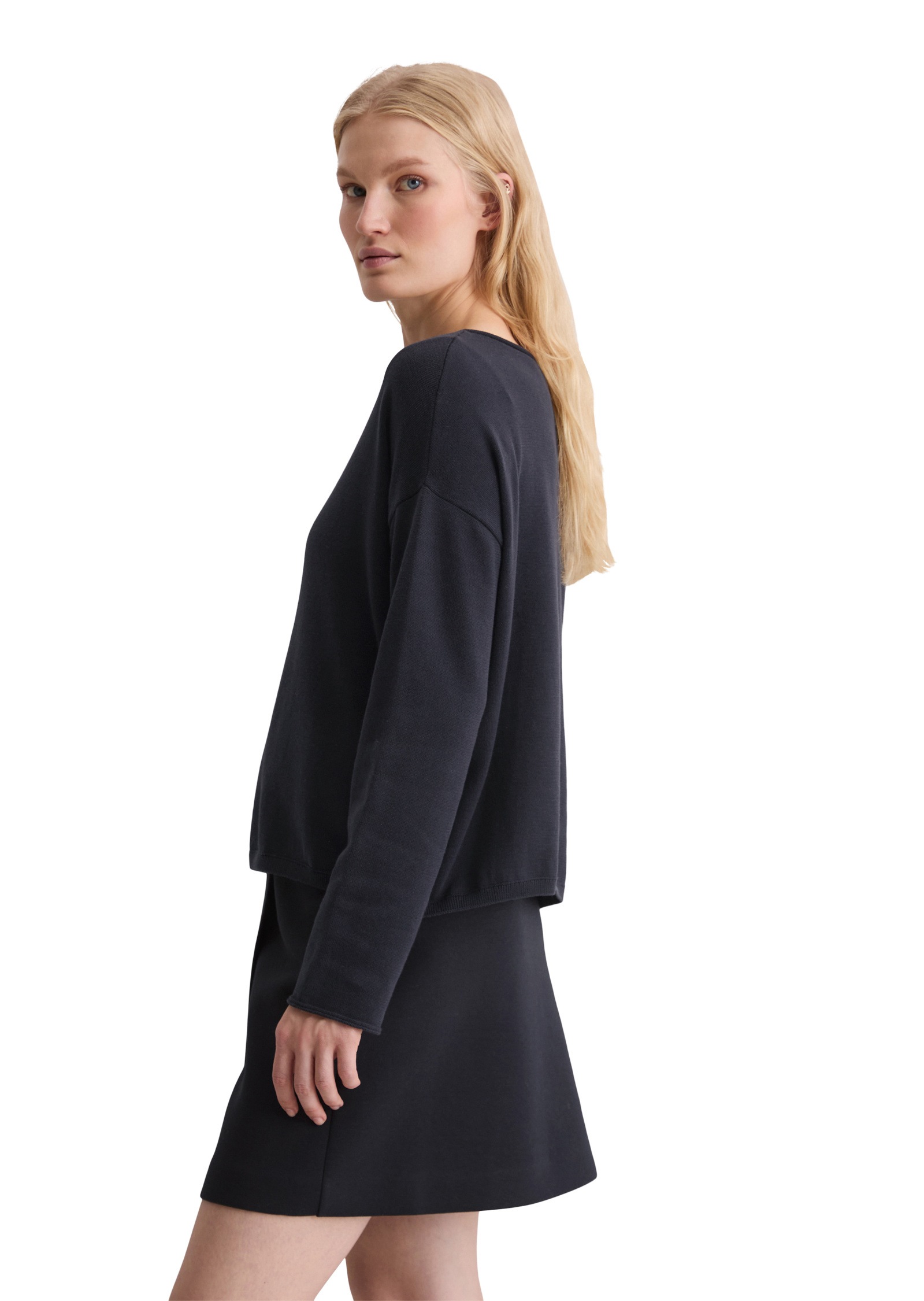 Marc OPolo Strickpullover "aus reiner Bio-Baumwolle" günstig online kaufen