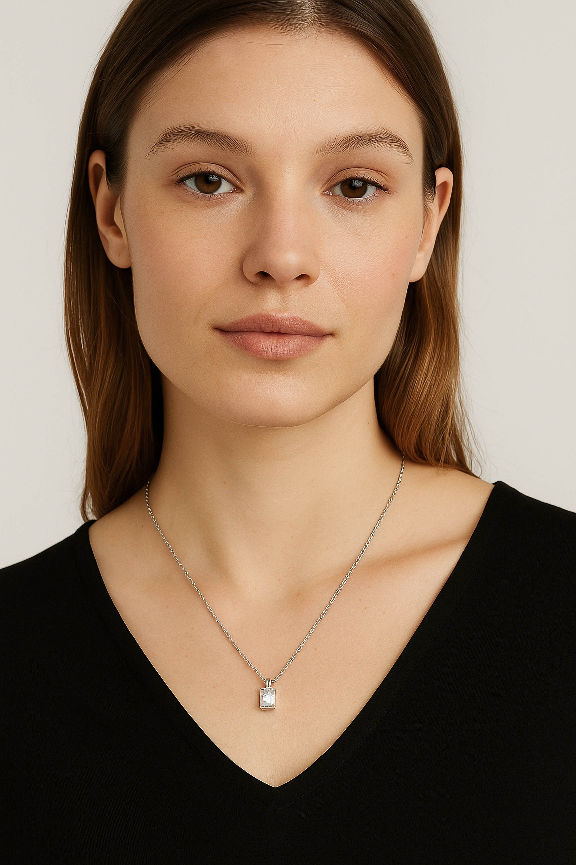 COLLEZIONE ALESSANDRO Kette mit Anhänger "Laurina" mit kleinem Stein günstig online kaufen