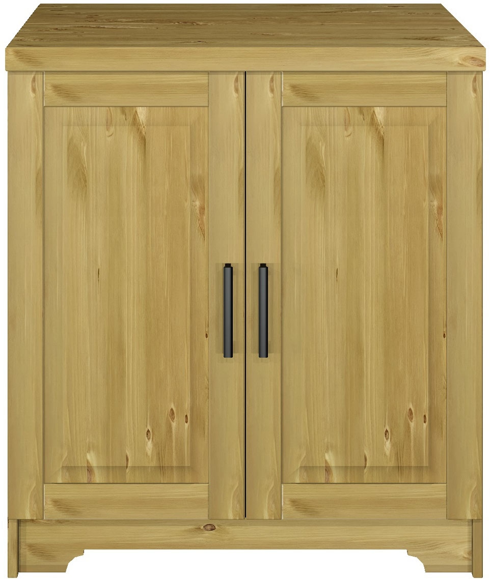 Home affaire Unterschrank »Meliss« aus massiver Kiefer, Breite 80 cm, Soft-Close-Funktion