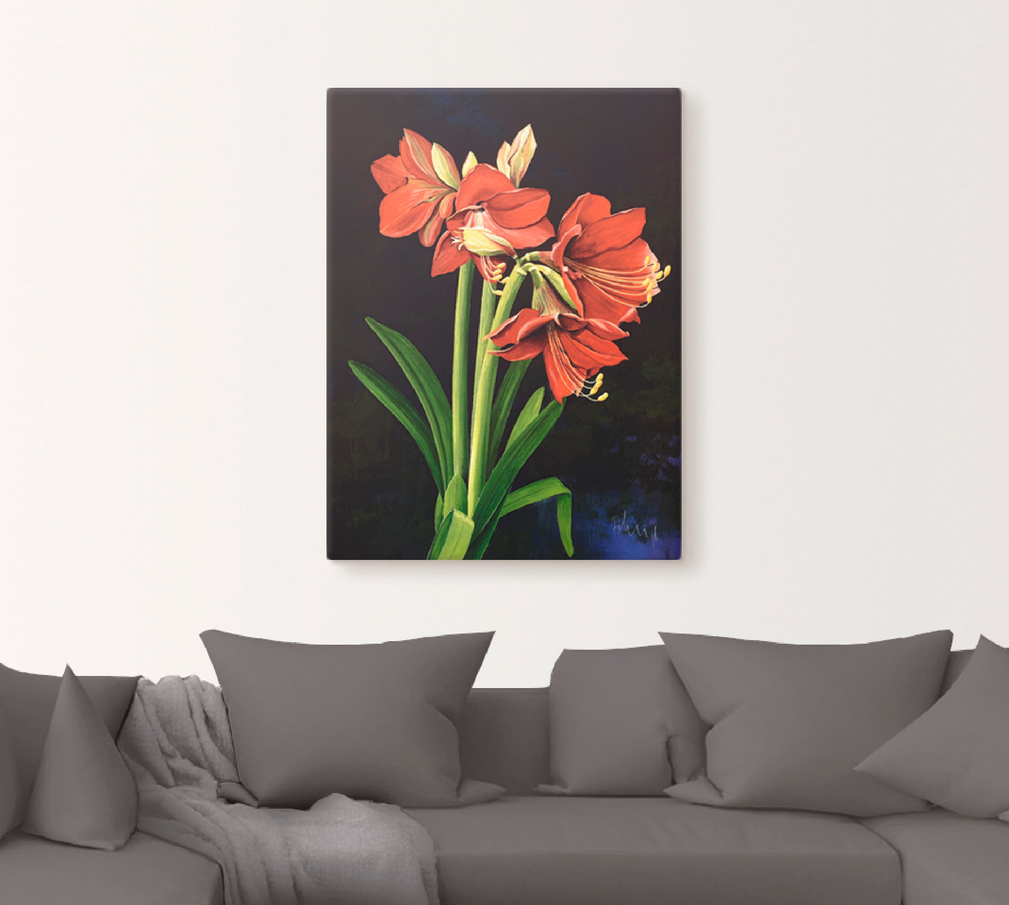 Artland Wandfolie »Amaryllis«, Blumen, (1 St.), selbstklebend