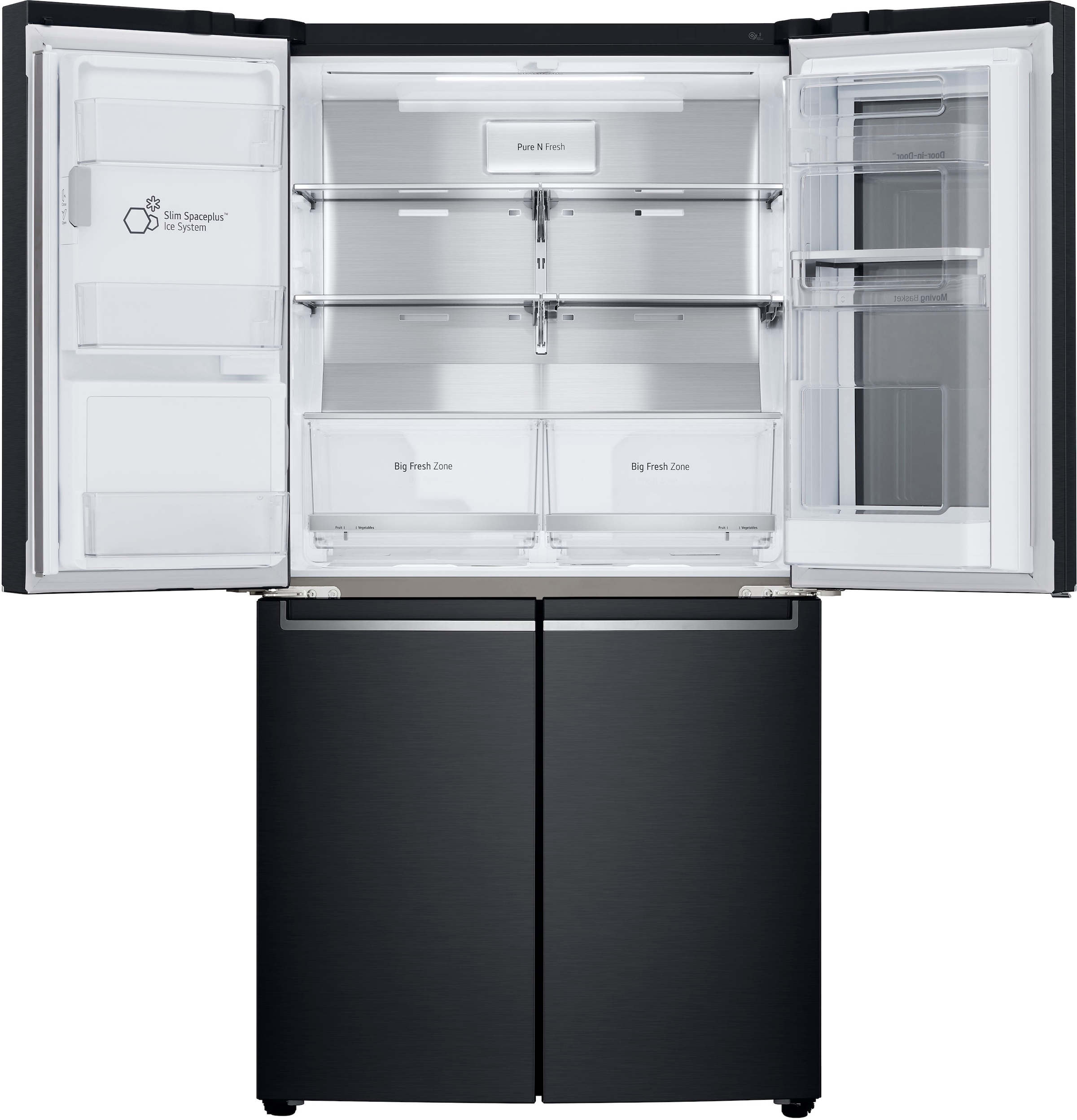 LG Multi Door, GMX945MC9F, 179,3 cm hoch, 91,2 cm breit