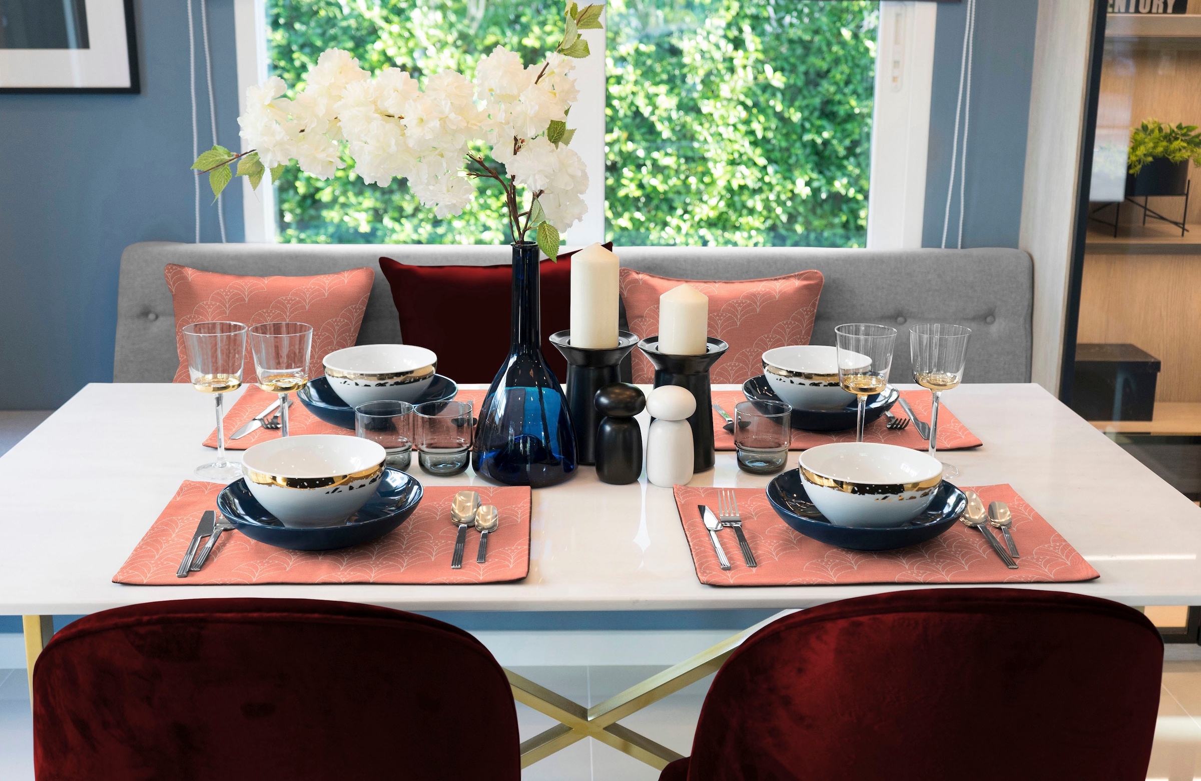 Adam Platzset "Argentinian Criolla Light" GOTS organic,zertifiziert durch CERES 0242,Made in Germany