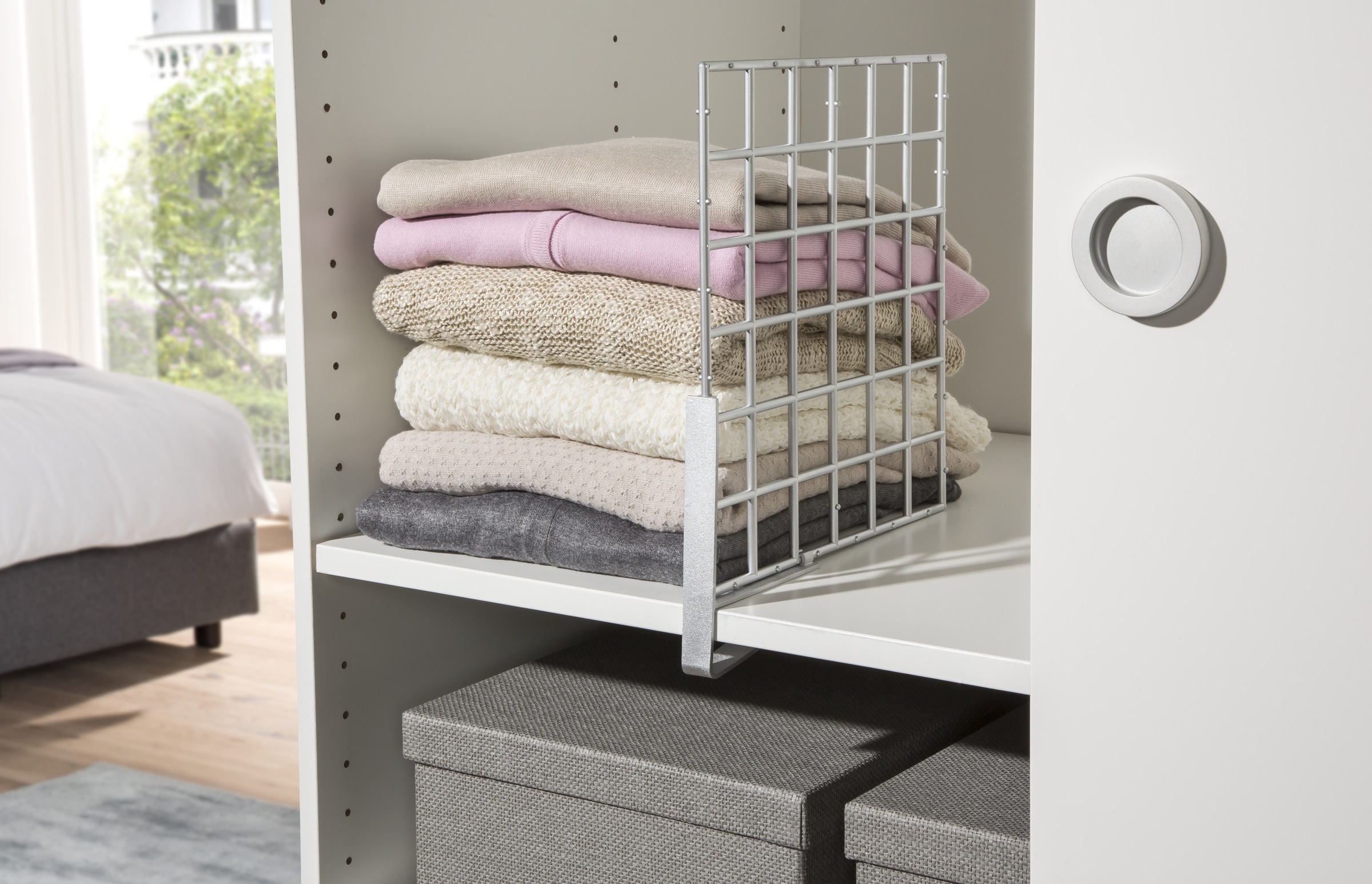 Ruco Regalelement "Regalbodenteiler" 4 Stk. tlg. Stapelhilfe, einfach einkl günstig online kaufen