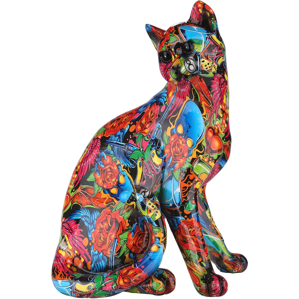 GILDE Dekofigur »Figur Pop Art Katze«