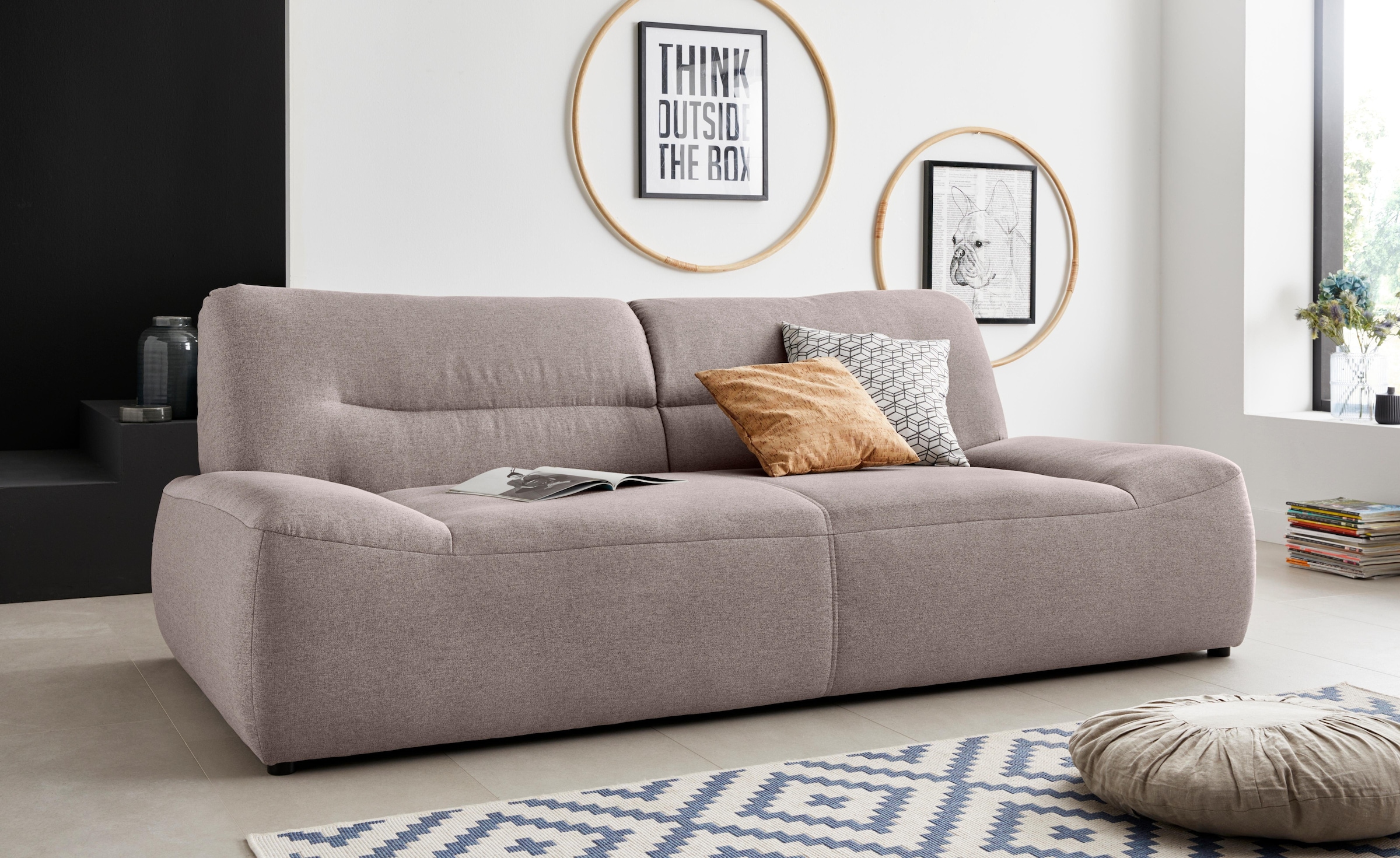 DOMO collection 2,5-Sitzer "Cesena modern, elegant und zeitlos, komfortabel günstig online kaufen