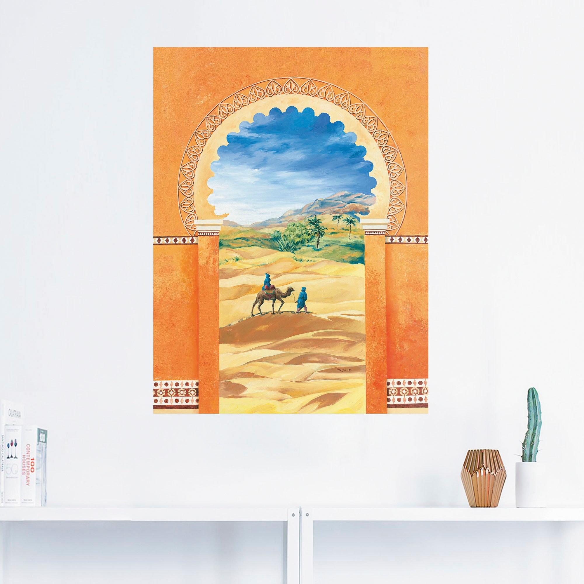 Artland Wandbild »Fata Morgana«, Fensterblick, (1 St.), als Alubild,  Leinwandbild, Wandaufkleber oder Poster in versch. Größen kaufen | BAUR | Poster