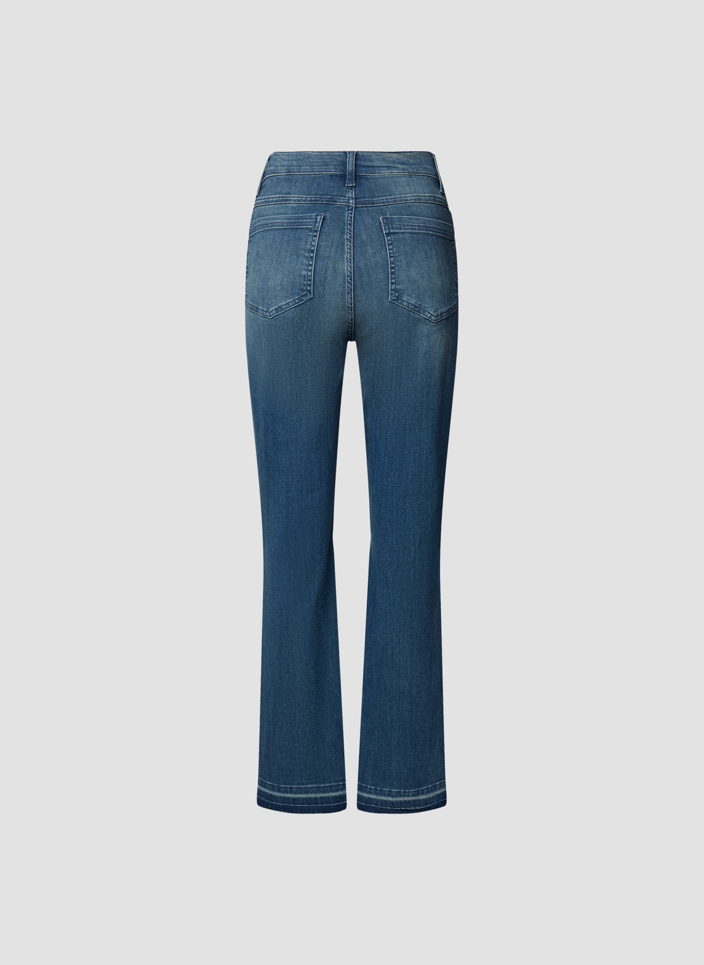 LeComte Jerseyhose »LeComte Klassische Jeans mit Ausgestelltem Bein für Damen«