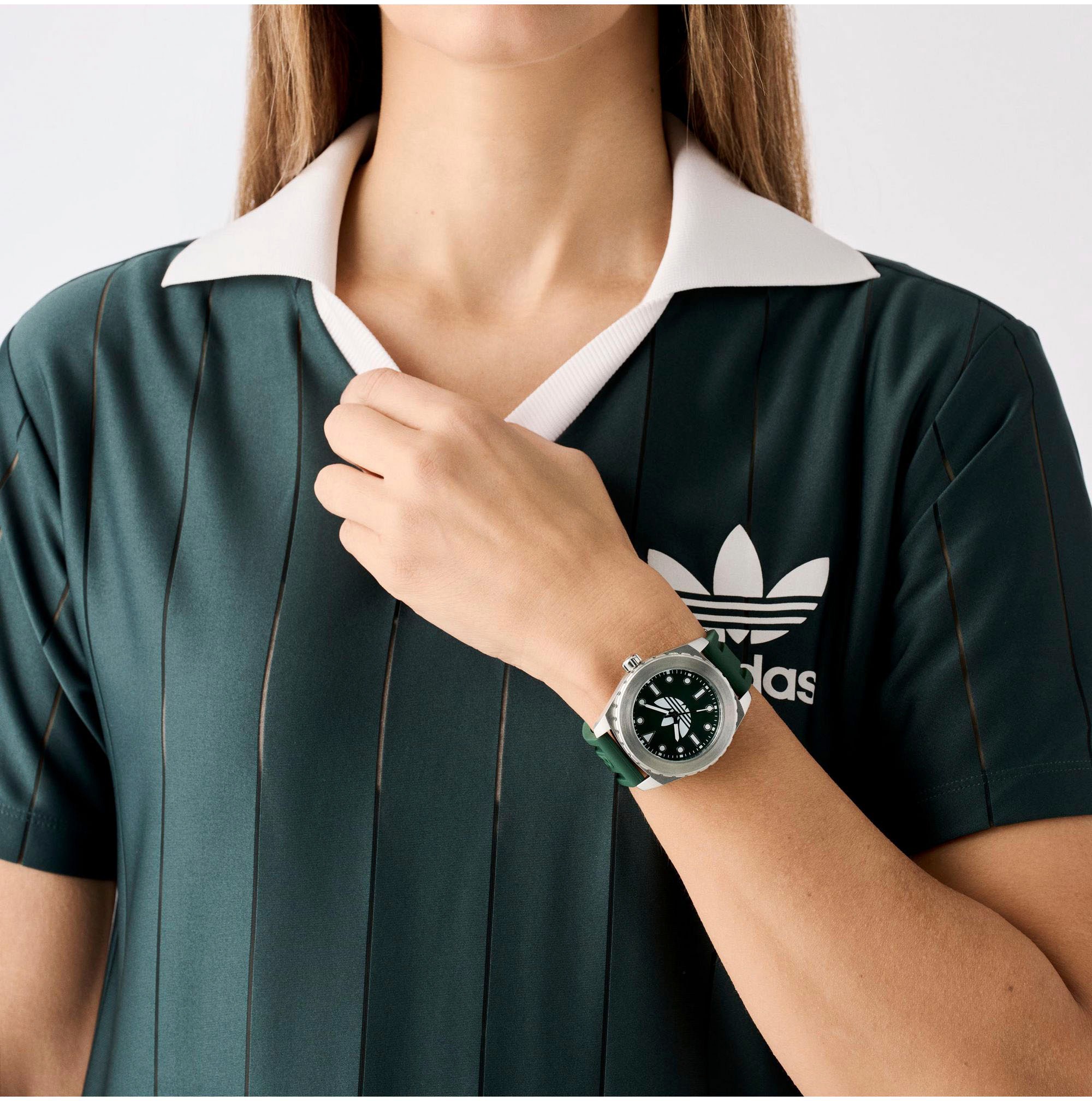 adidas Originals Quarzuhr »DISCOVERER ONE«, Armbanduhr, Herren, Damen, Silikonarmband, wasserabweisend bis 5 bar