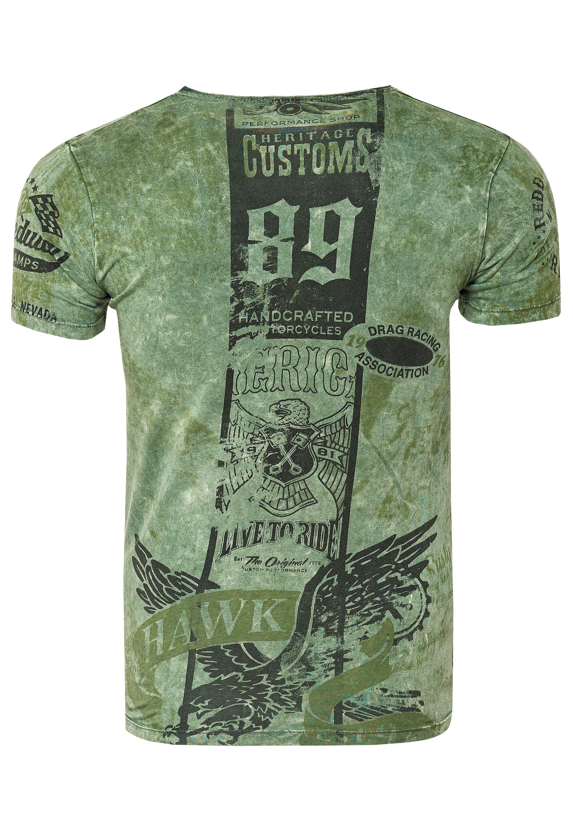 Rusty Neal T-Shirt, mit modernem Print
