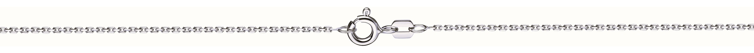 Collierkettchen FIRETTI "Schmuck Geschenk Silber 925 Halskette Ankerkette diamantiert" Gr. 50, silber (silberfarben), Halsketten, Damen, 50, Silber 925 (Sterlingsilber), B: 2mm, Made in Germany, B:2mm 2