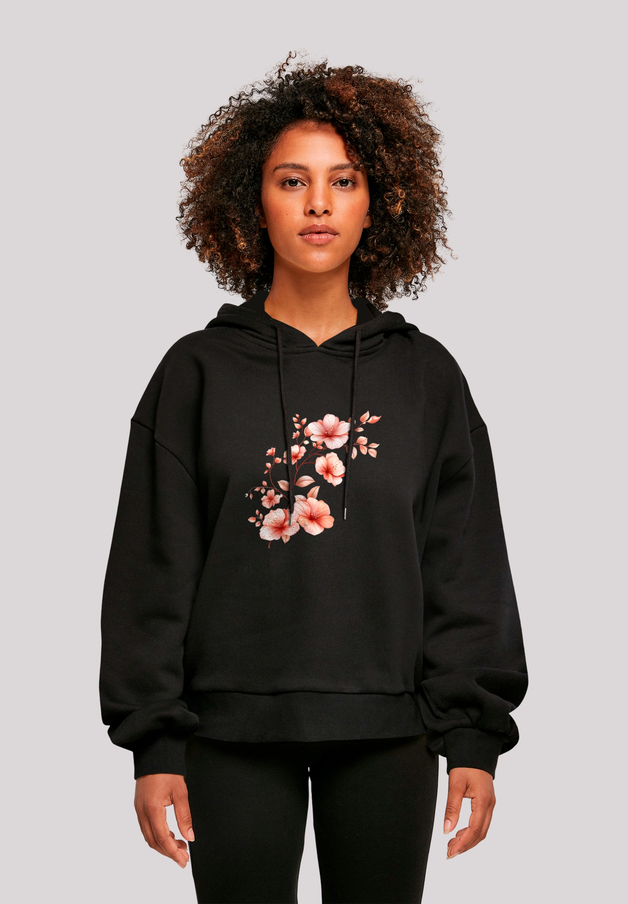 F4NT4STIC Sweatshirt "Rosa Blumenzweig 3D", Premium Qualität günstig online kaufen